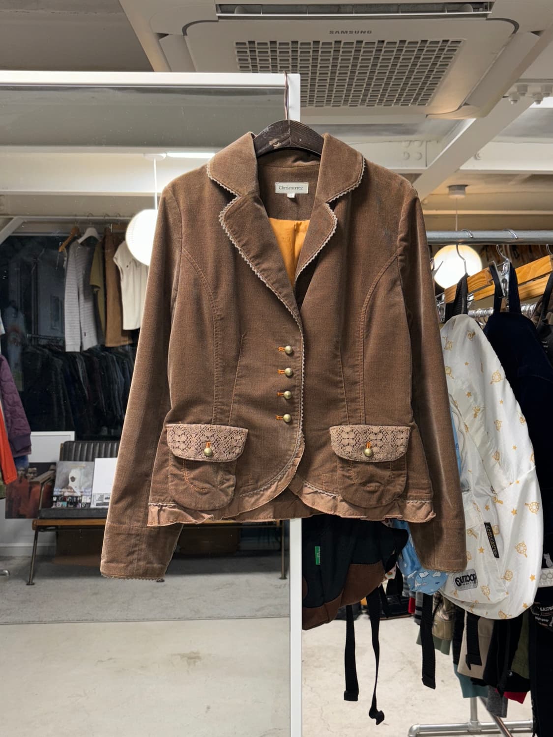 Chris montez 레이스 자켓 상품이미지1