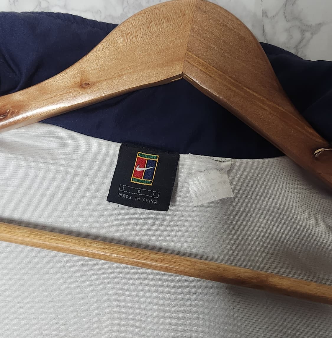 나이키 테니스 로고 바람막이 배색 자켓 상품이미지7