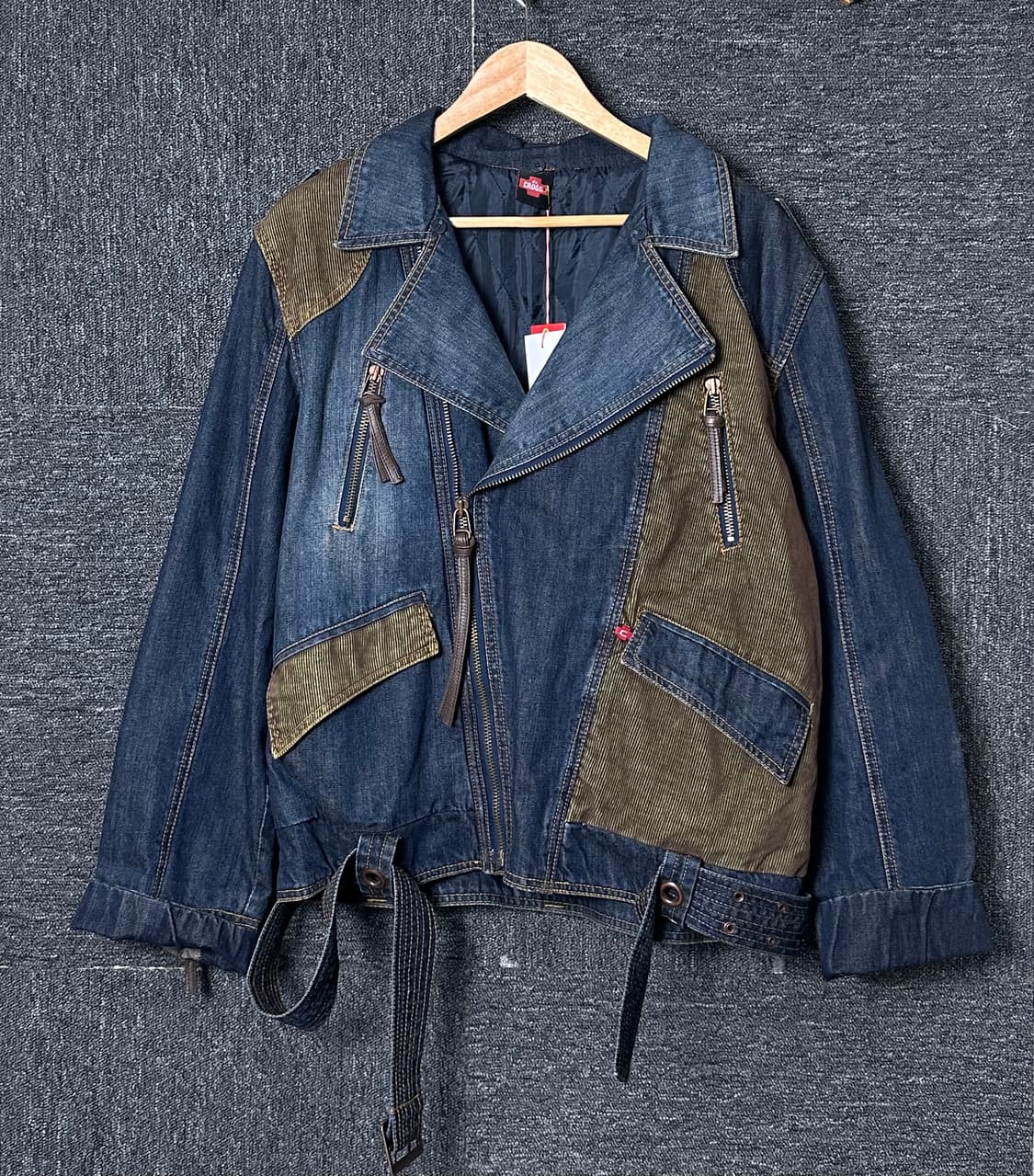 BY CROSS 데님 자켓 인디고 100 상품이미지1