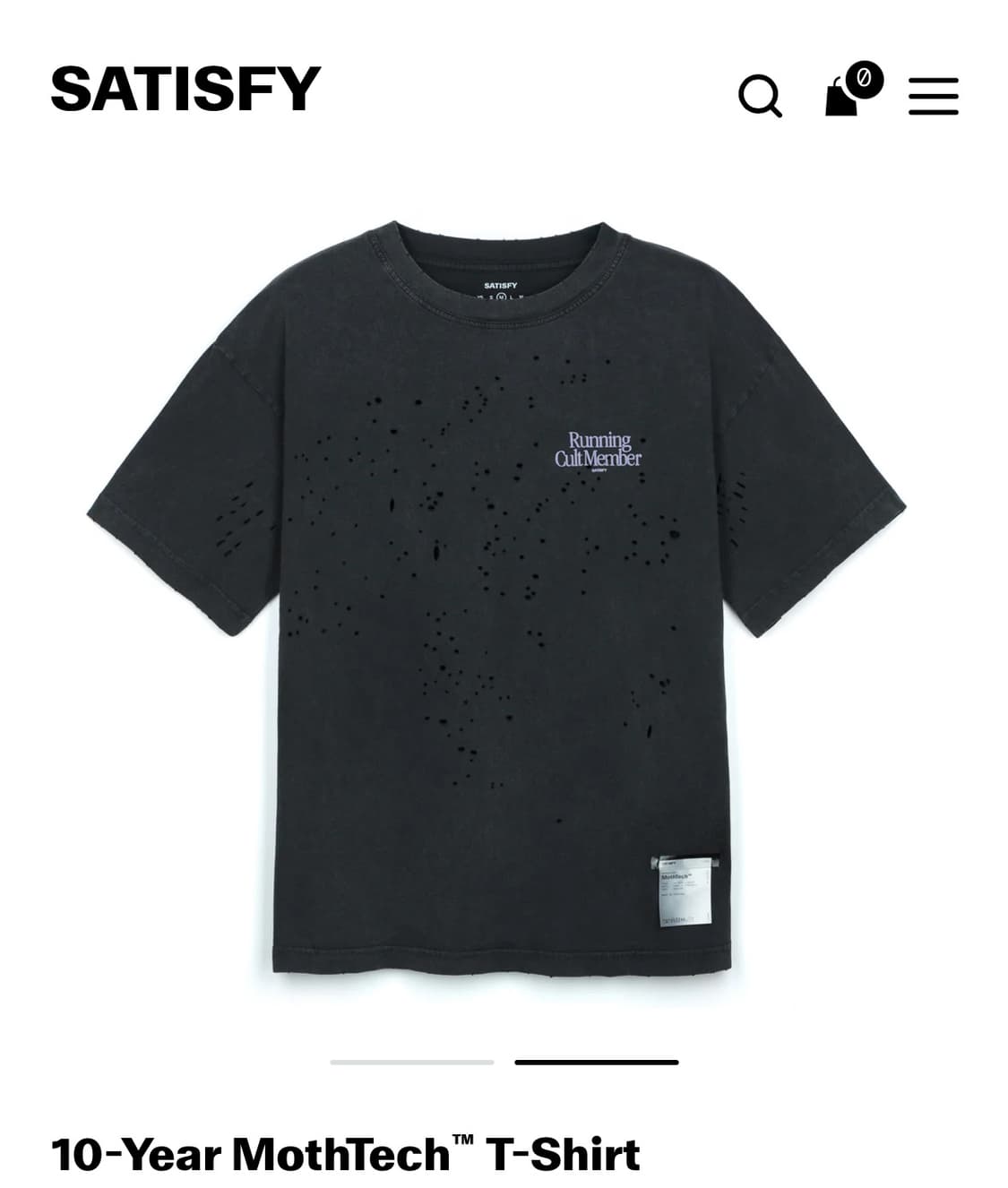 10-Year MothTech T-Shirt L사이즈 판매합니다. 상품이미지3
