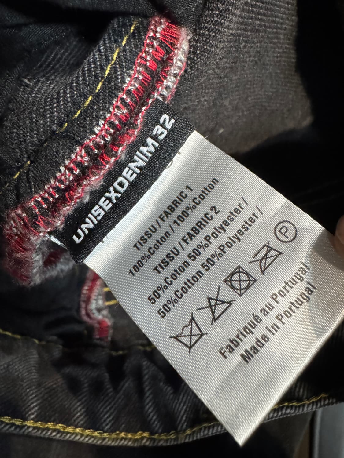 새상품 와이프로젝트 클래식 와이어 데님팬츠 32 상품이미지8