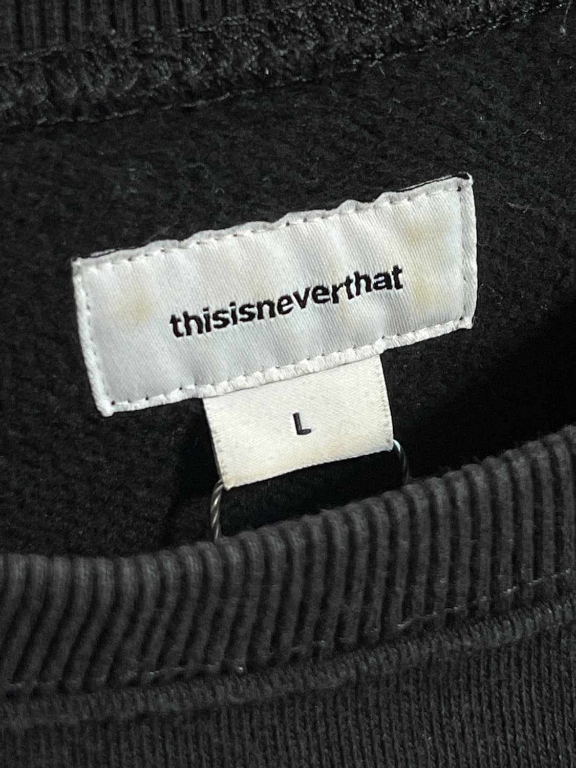 [L] 디스이즈네버댓 베이직 스웻셔츠 (352) 상품이미지3