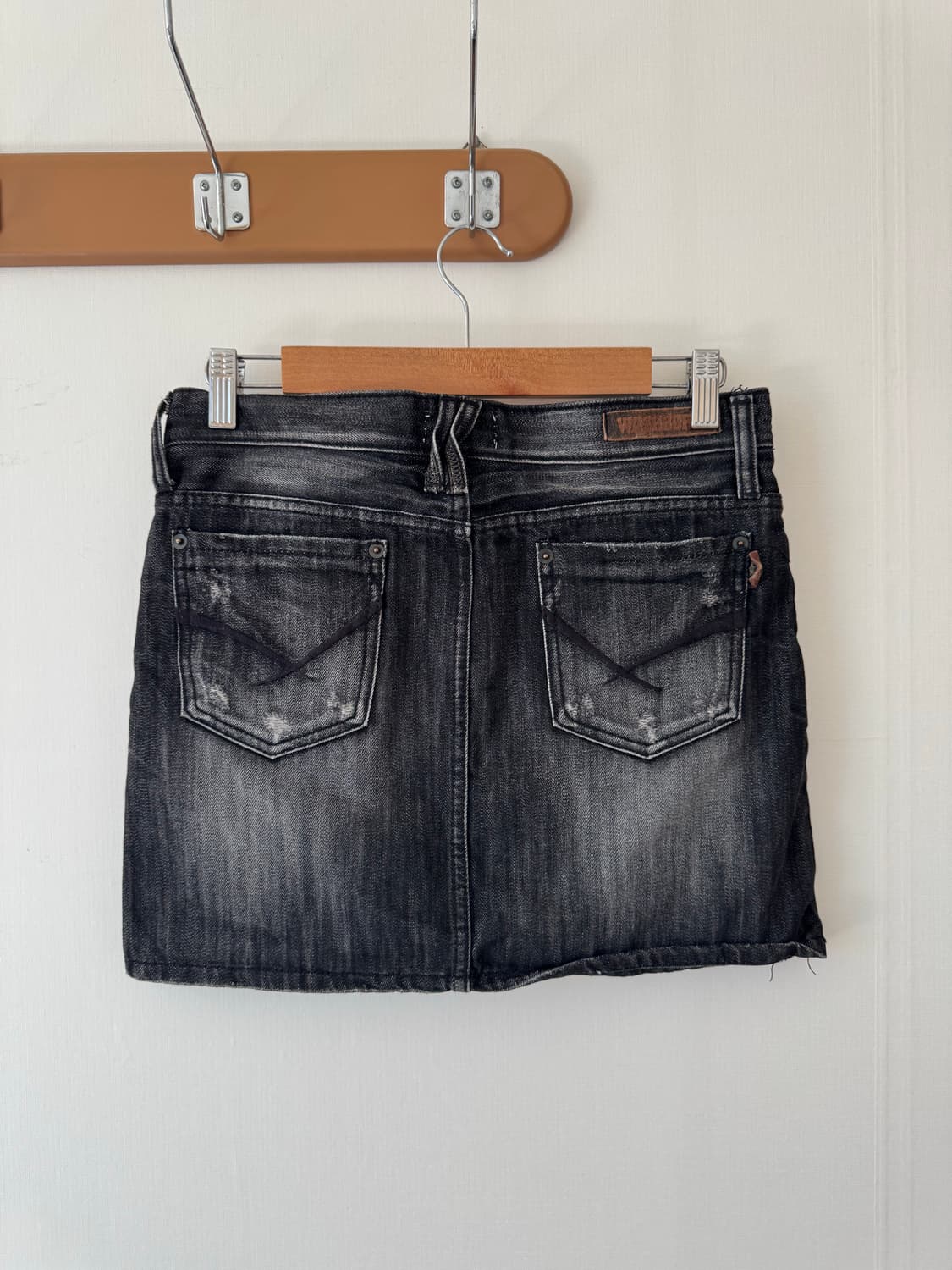 데님 미니 스커트 상품이미지4