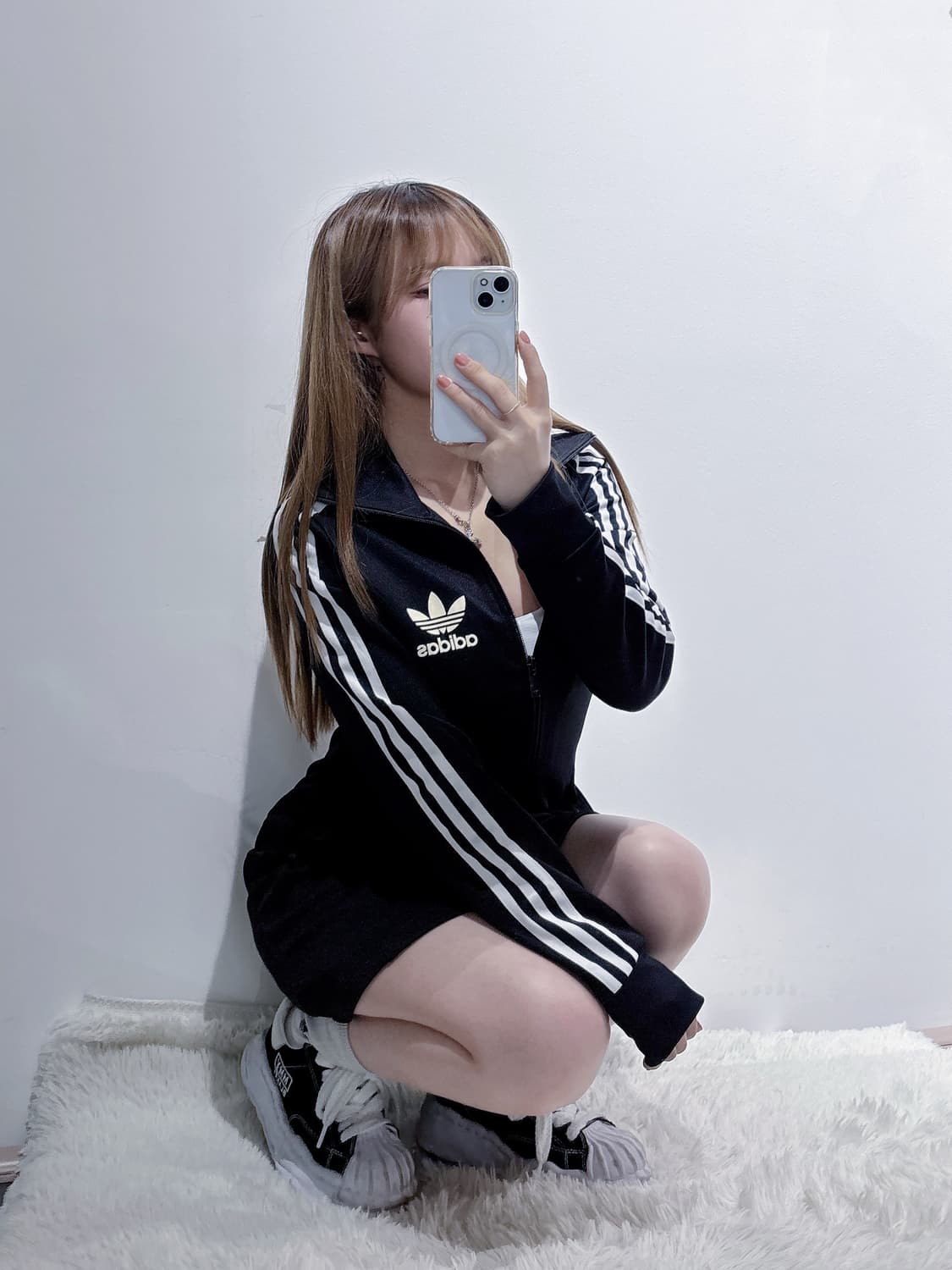 아디다스 유로파 삼선 트랙탑 원피스 상품이미지1