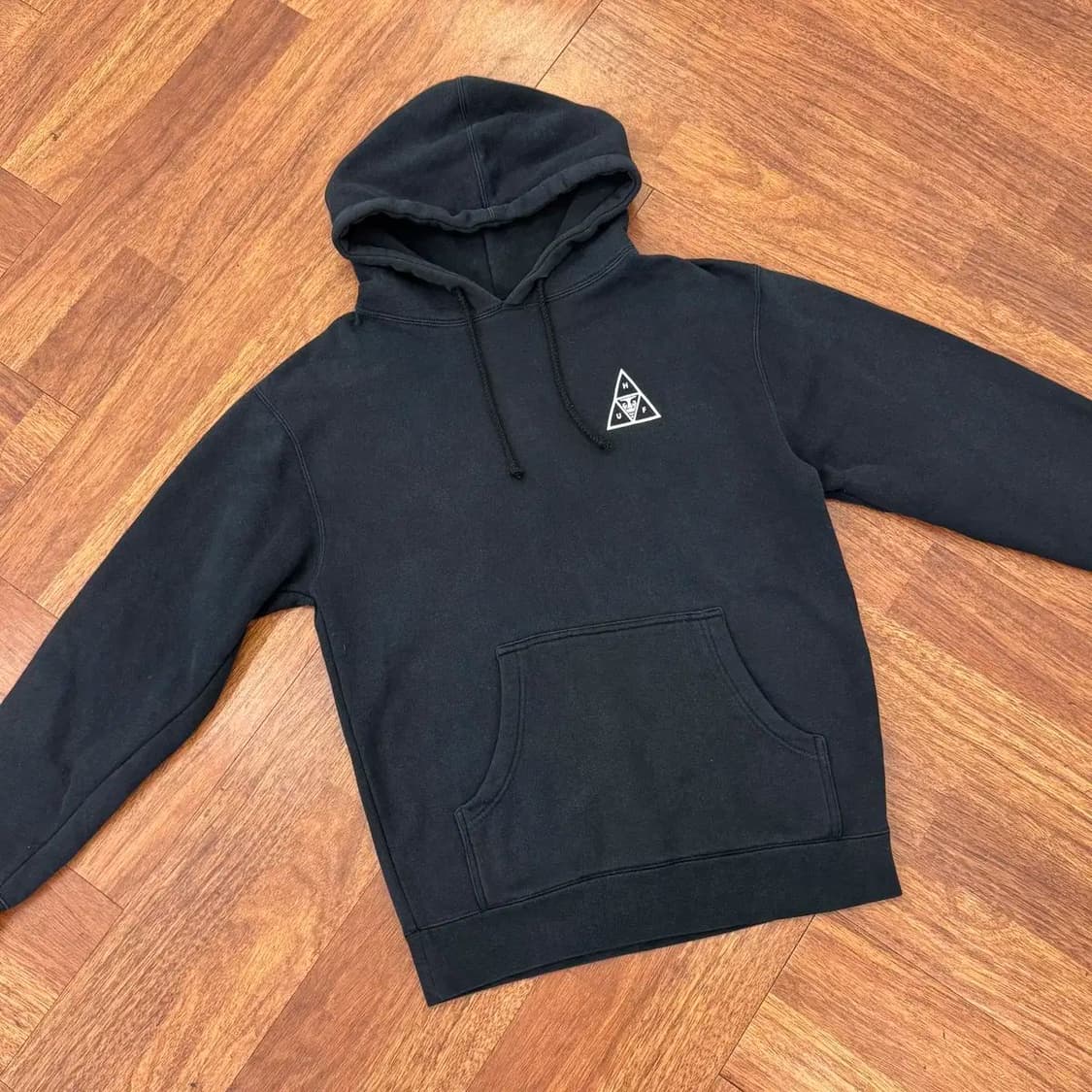 S(100) OBEY x HUF 오베이 허프 콜라보 후드 티셔츠 상품이미지2