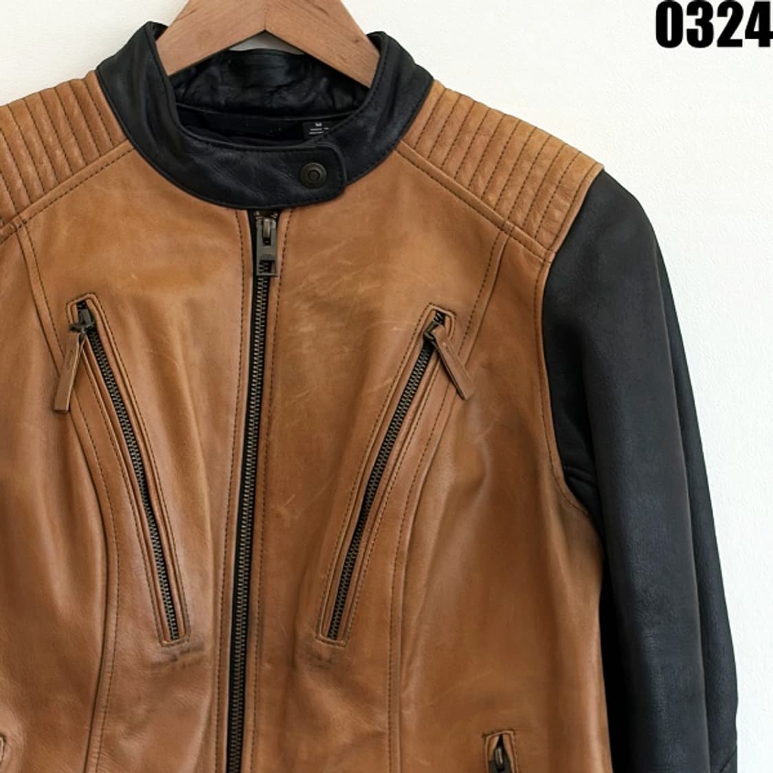 할리데이비슨 여성용 바이커 레더 자켓 M 0324 상품이미지2