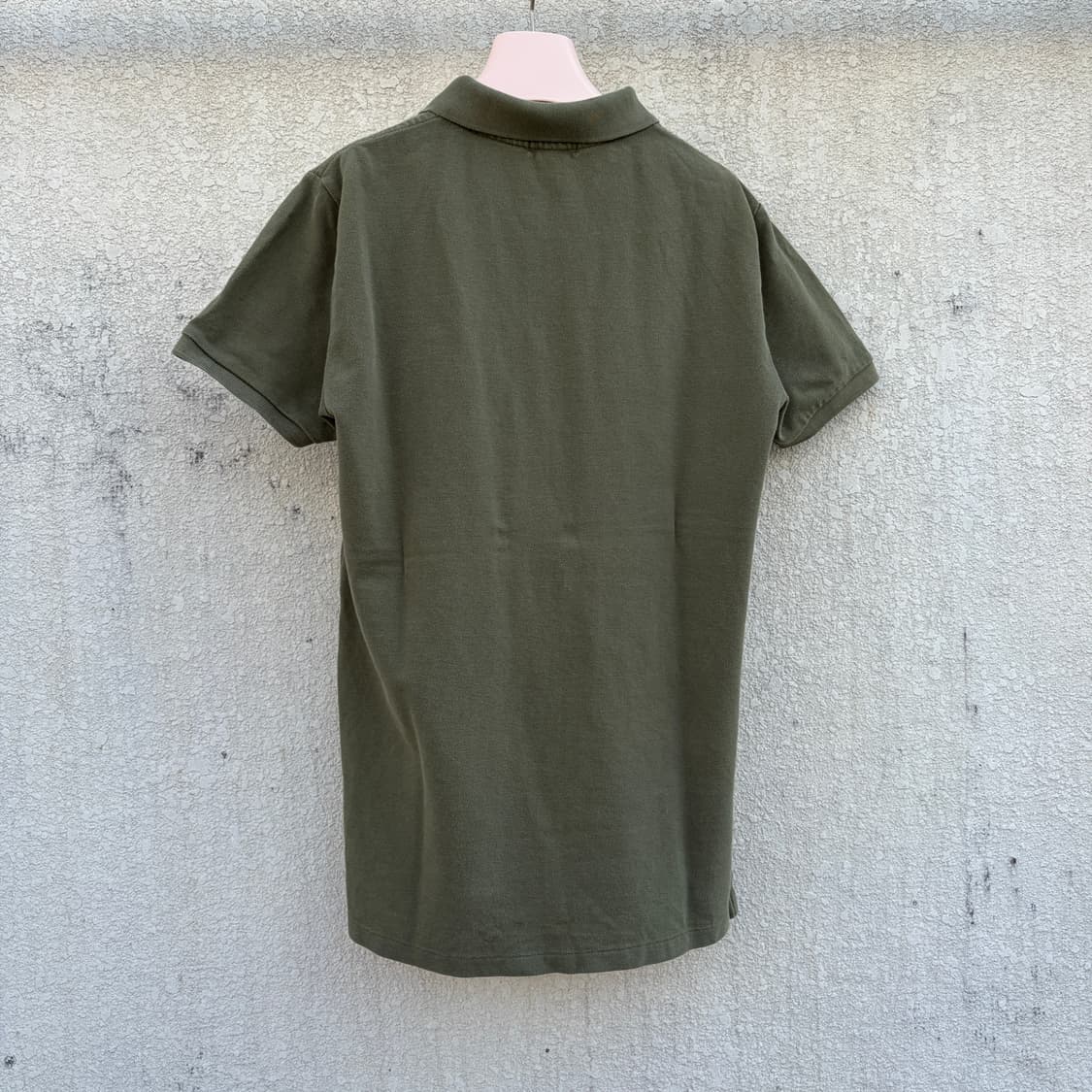 폴로 랄프로렌 올리브 카키 PK 카라 반팔 티셔츠 상품이미지2