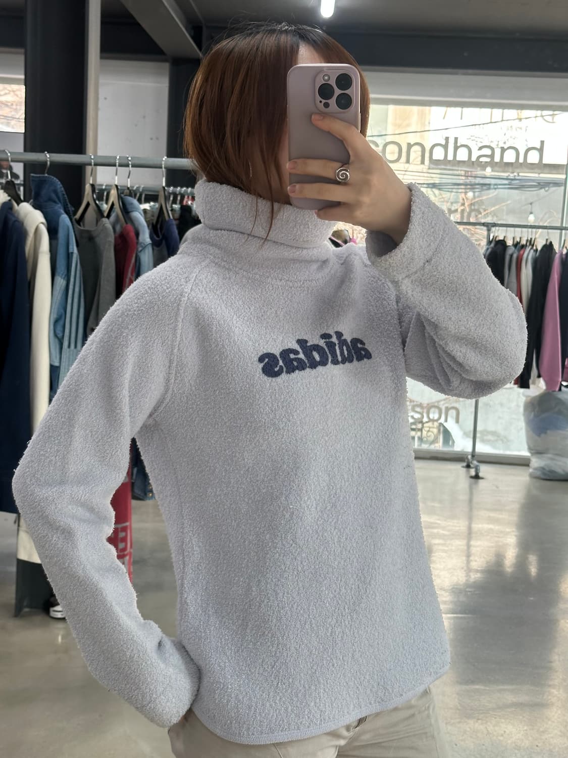 아디다스 스펠아웃 플리스 플러피니트 상품이미지3