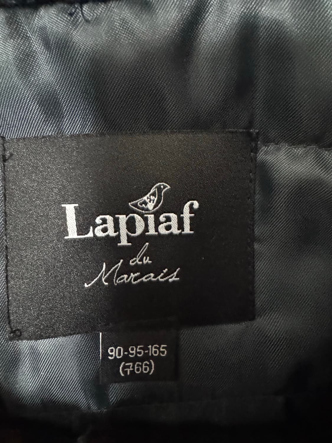 (M)라삐아프 울 체크 코트 상품이미지3