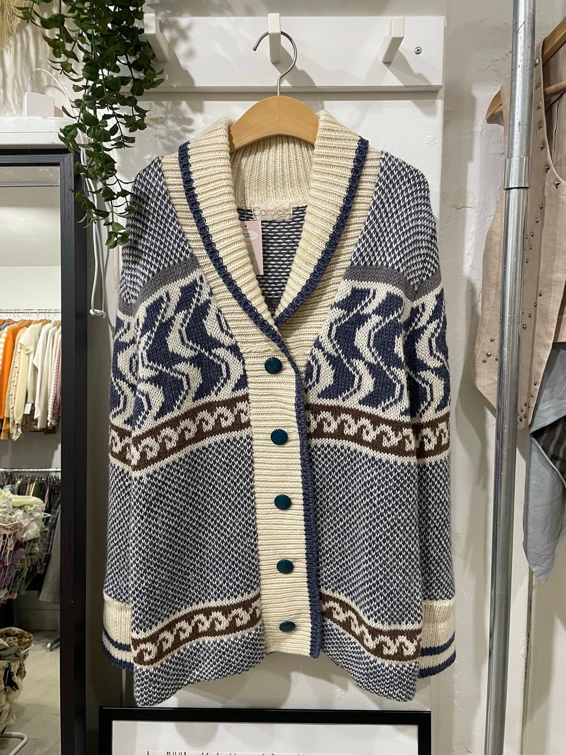 노르딕 숄카라 가디건 상품이미지5