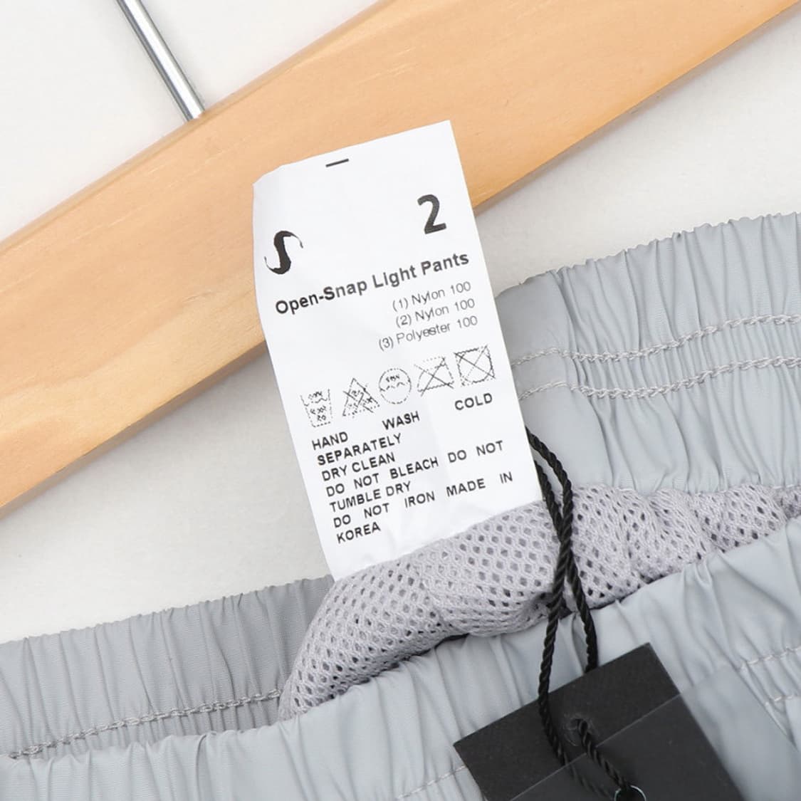 오호스 OJOS 스냅 나일론 팬츠 상품이미지5