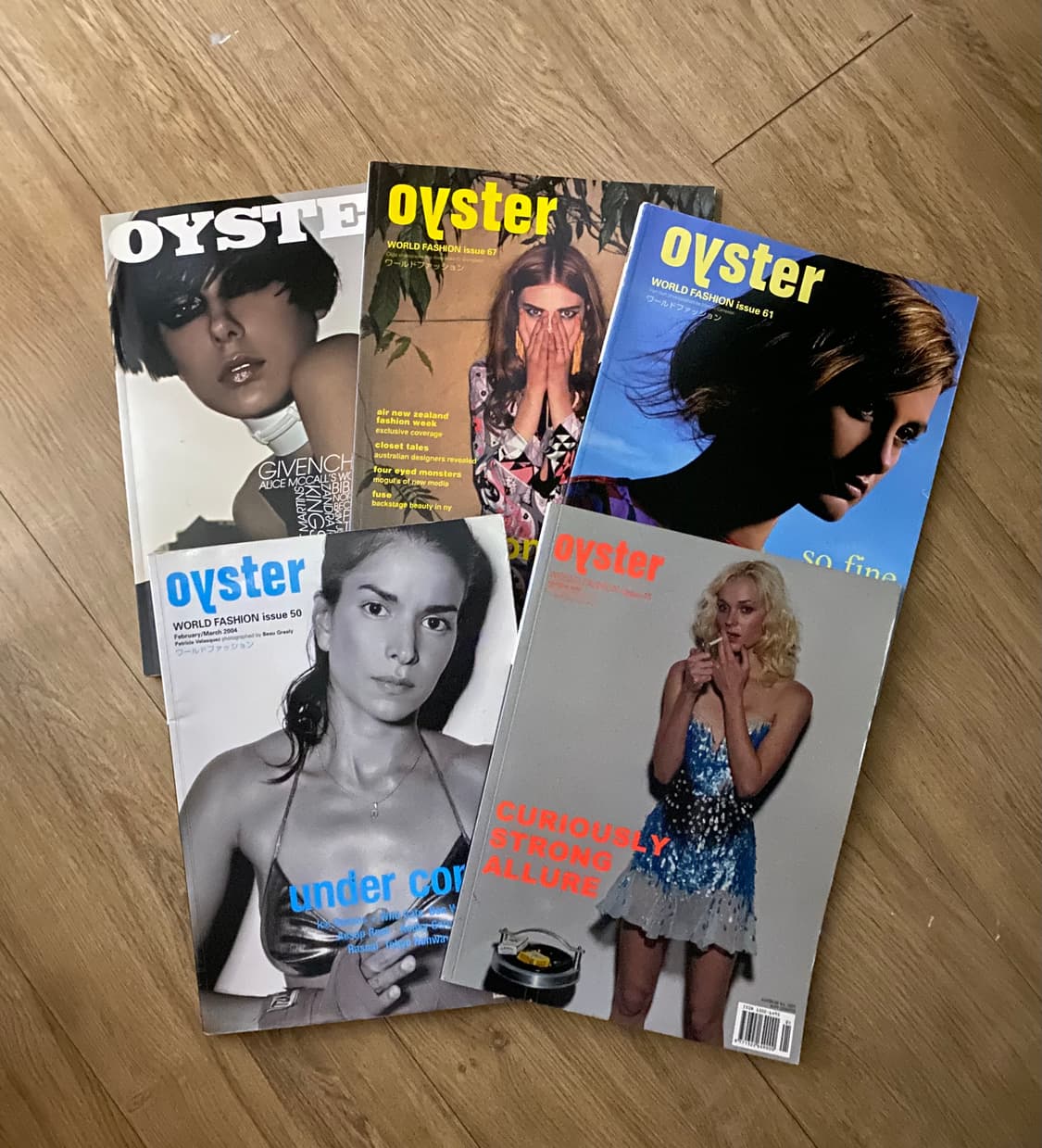 Oyster 매거진 5권 묶음 상품이미지1