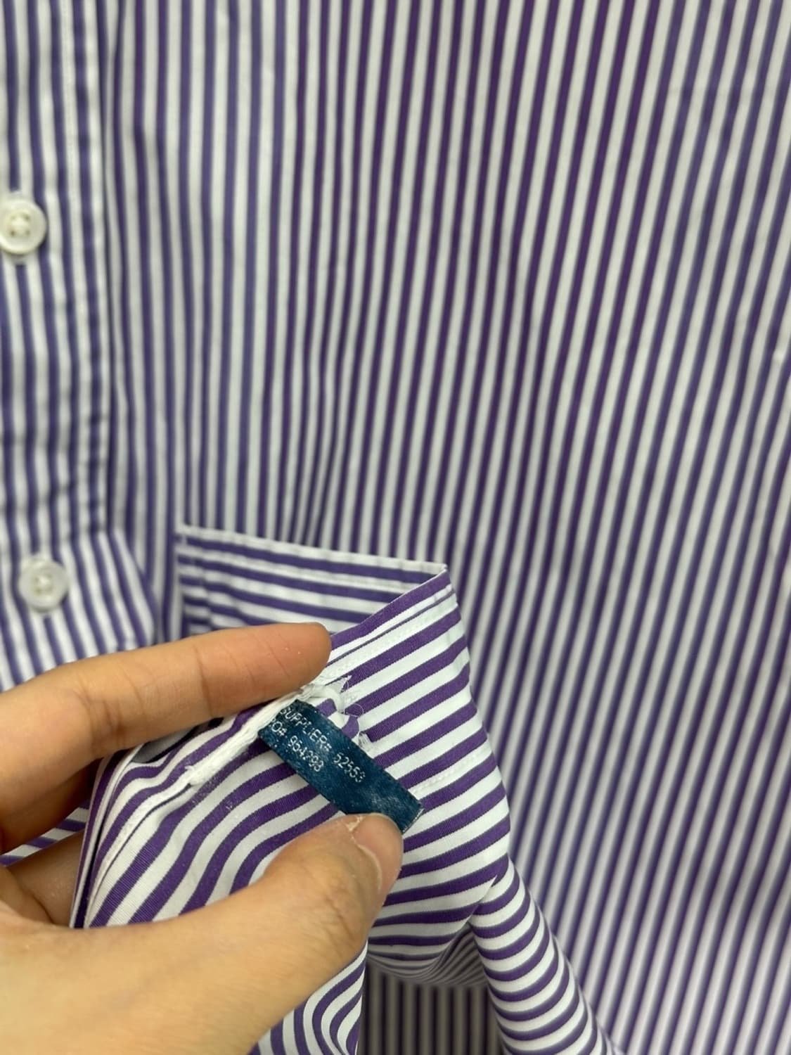 00s 폴로 스트라이프 셔츠 (XXL) 상품이미지8