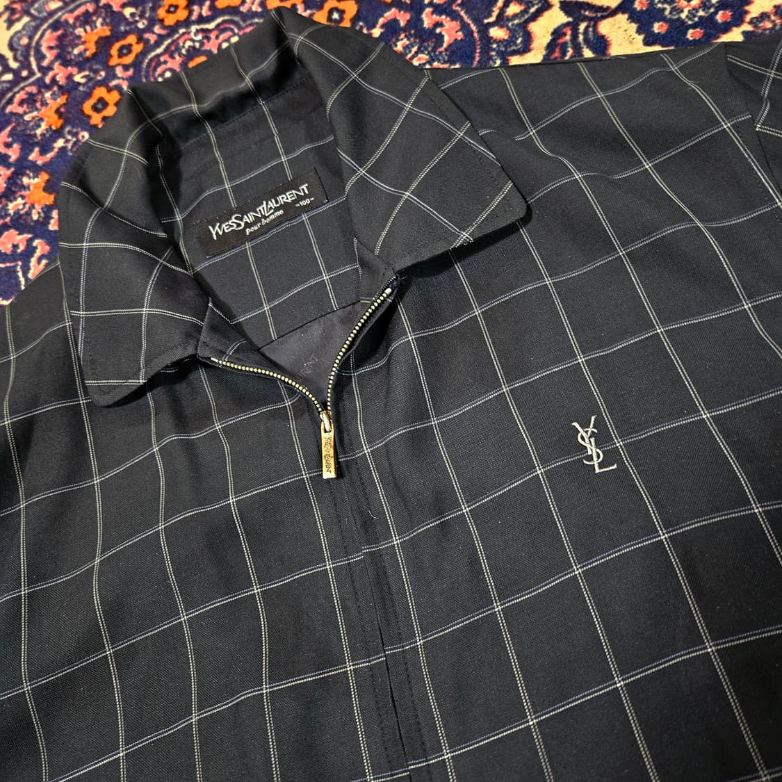 입생로랑(YSL) Vintage
Goldentex 바람막이 블루종자켓 상품이미지2