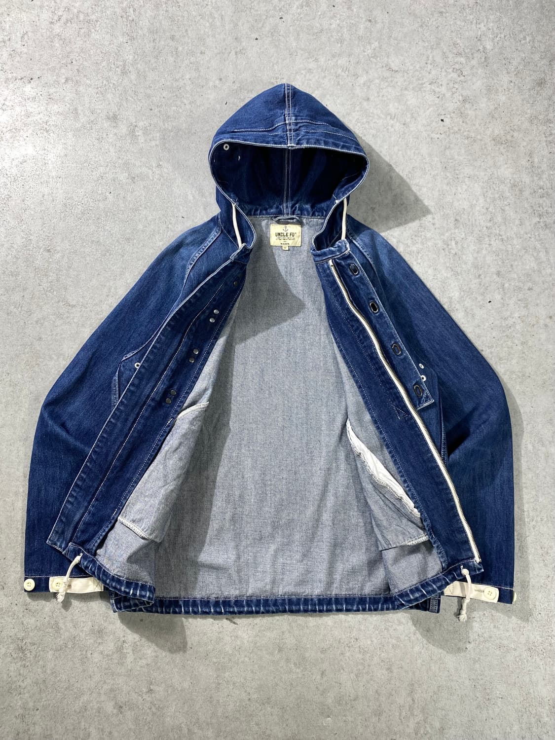 [M] MADEN UNCLE FU U.S.N 밀리터리 데님 집업 자켓 상품이미지6