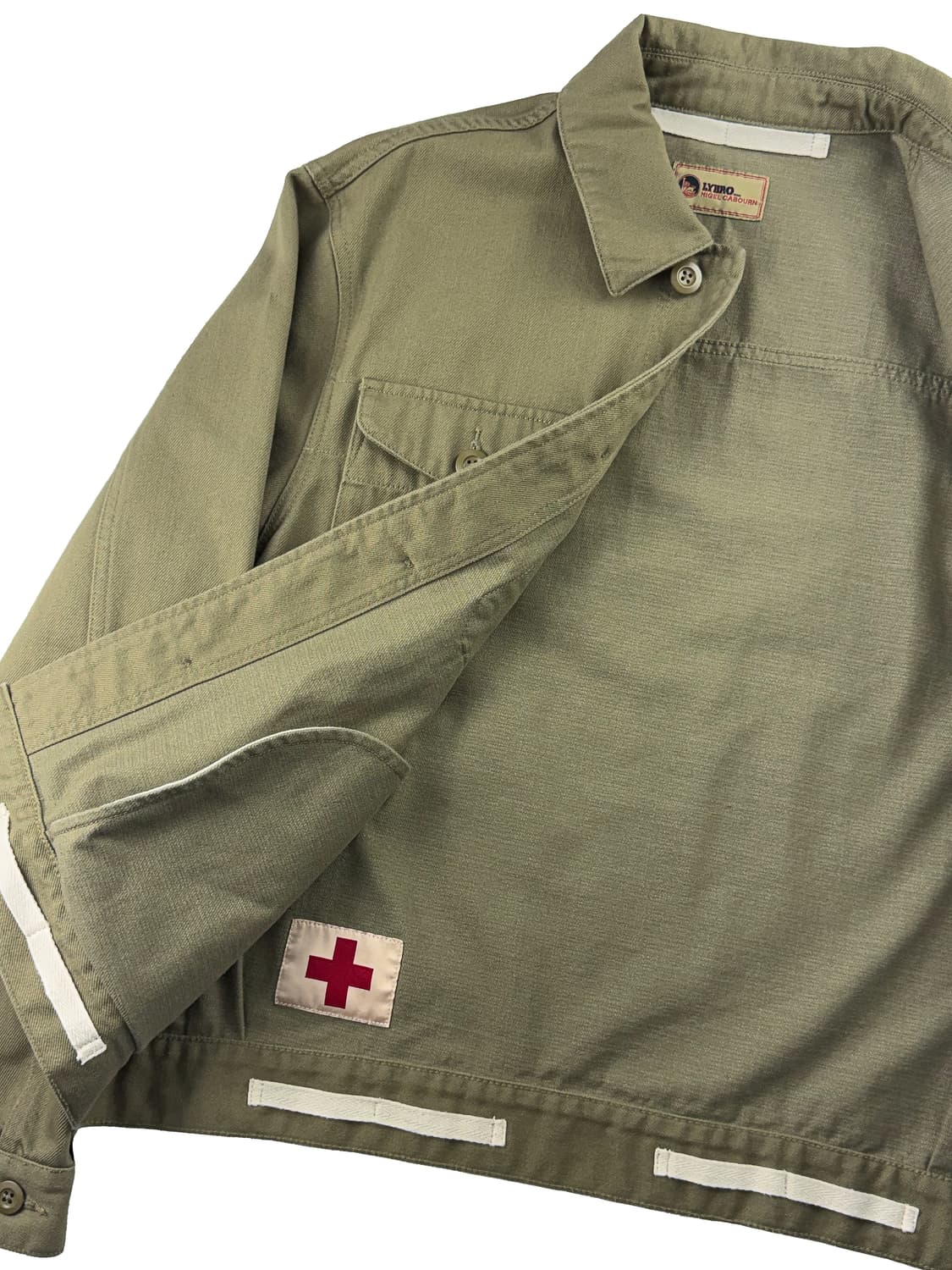 나이젤 카본 JK02-02-BT 숏 재킷 그린 상품이미지4