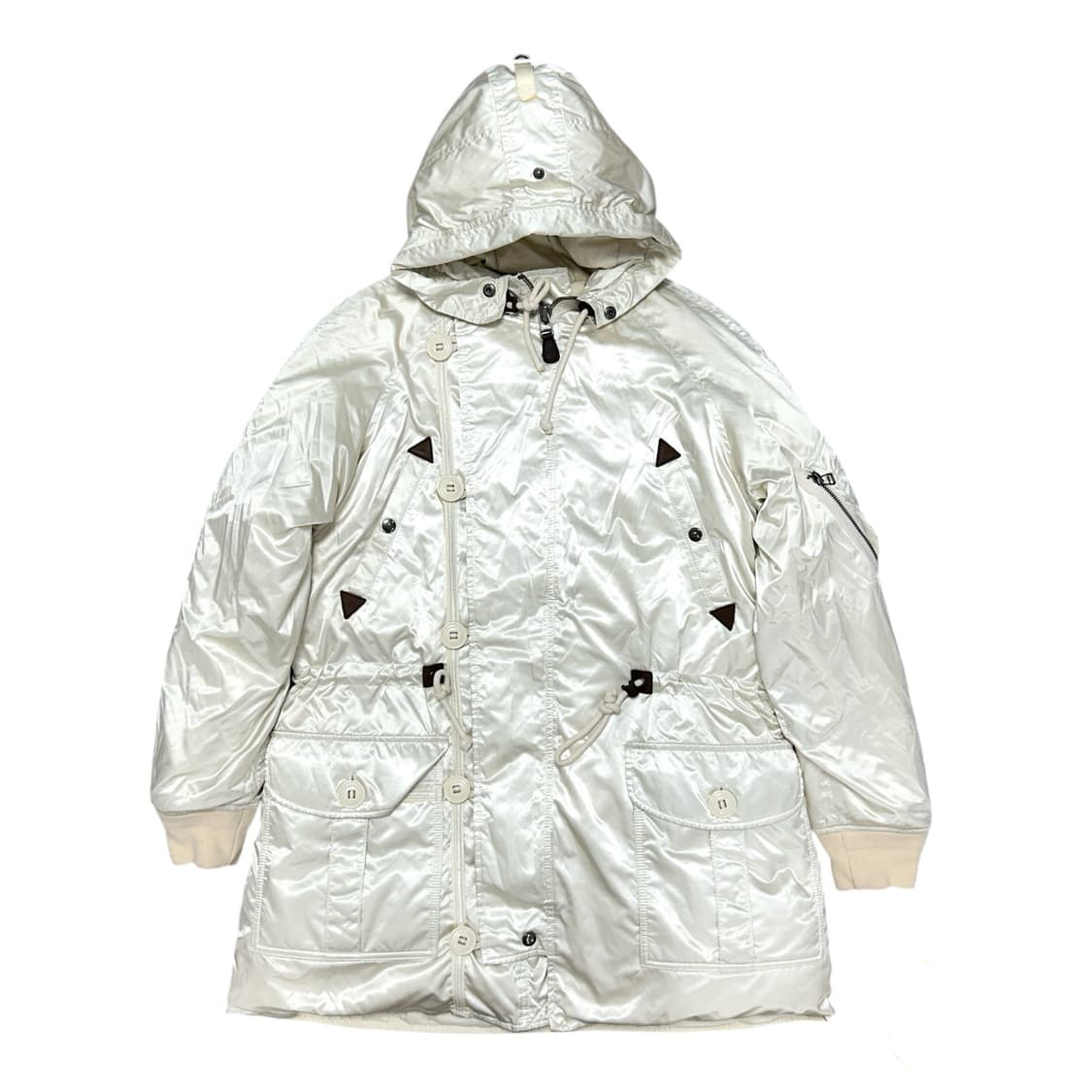 폴로 우먼스 N3B 아이보리 패딩(S) 상품이미지1