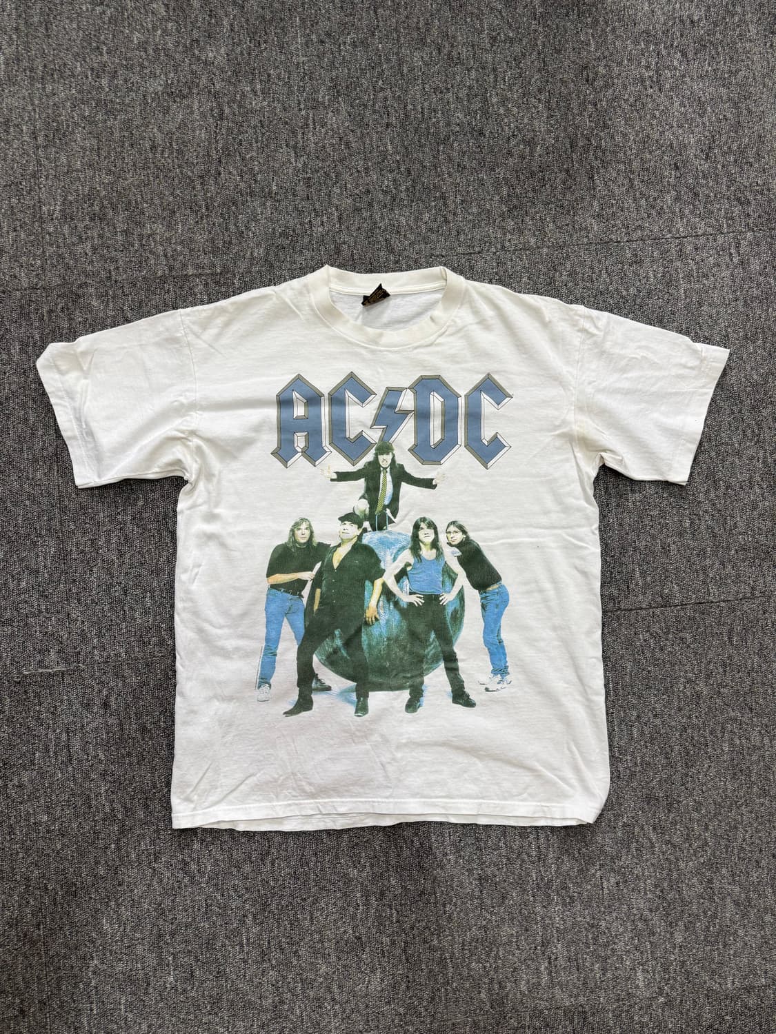 90s USA AC/DC 1996 월드투어 밴드 티셔츠 브로컴택 XL 상품이미지2