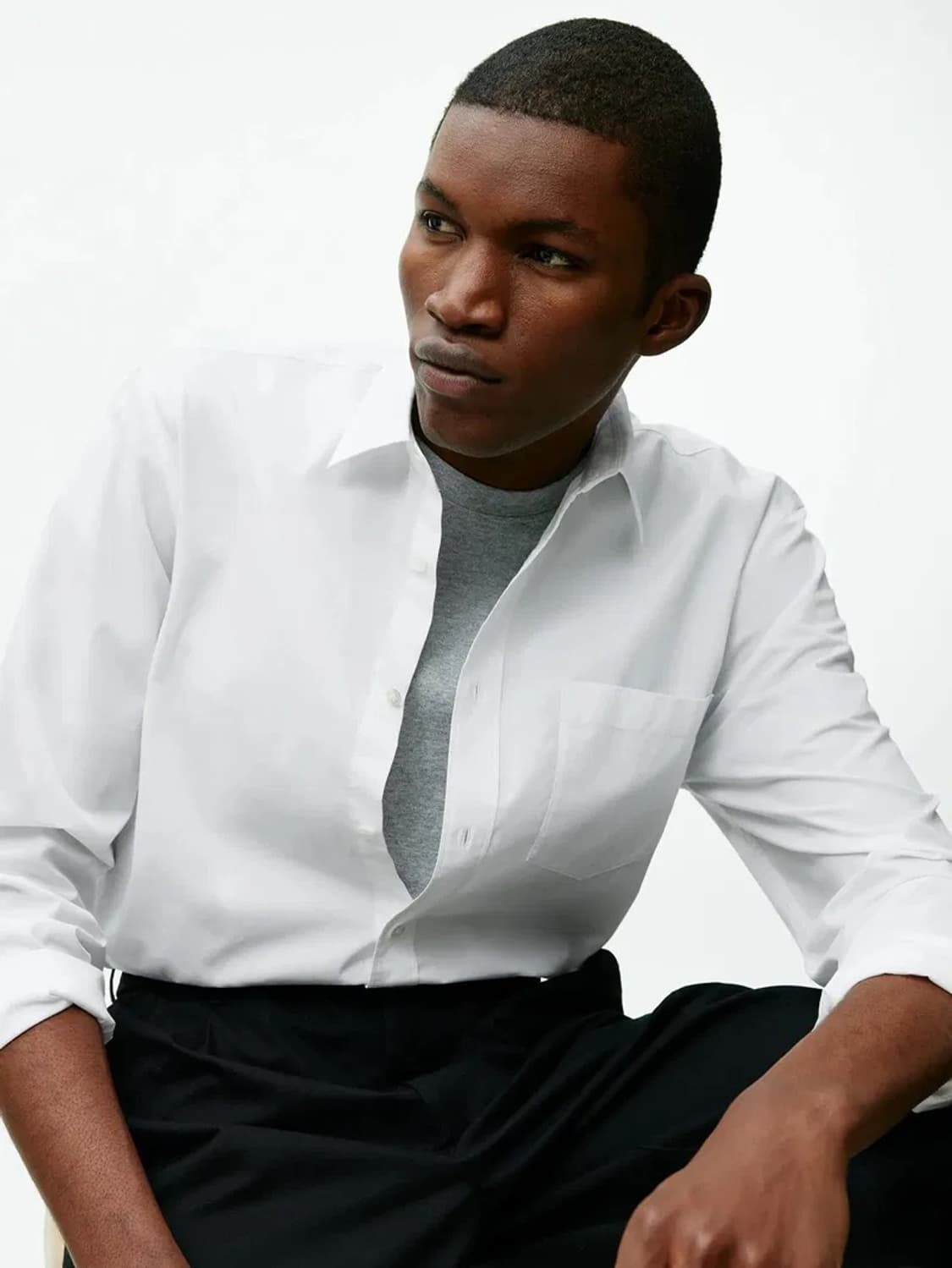 아르켓 워싱 포플린 셔츠 46 상품이미지1