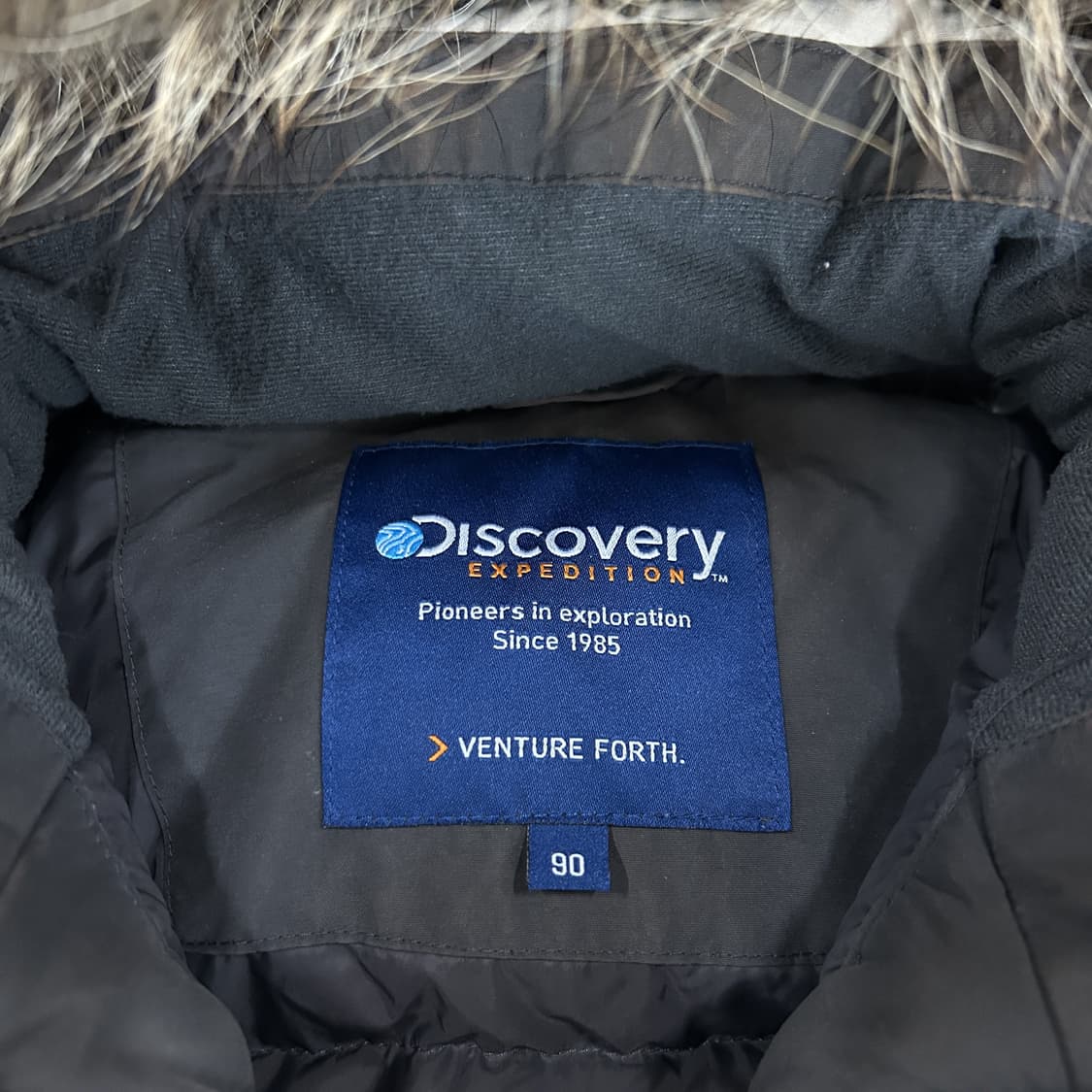 디스커버리 익스페디션 베이지 패딩 점퍼 s 상품이미지2