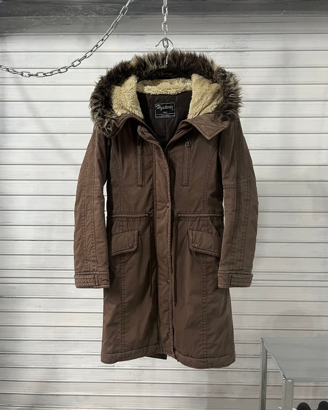 90s Hysteric Glamour military moz coat 상품이미지5