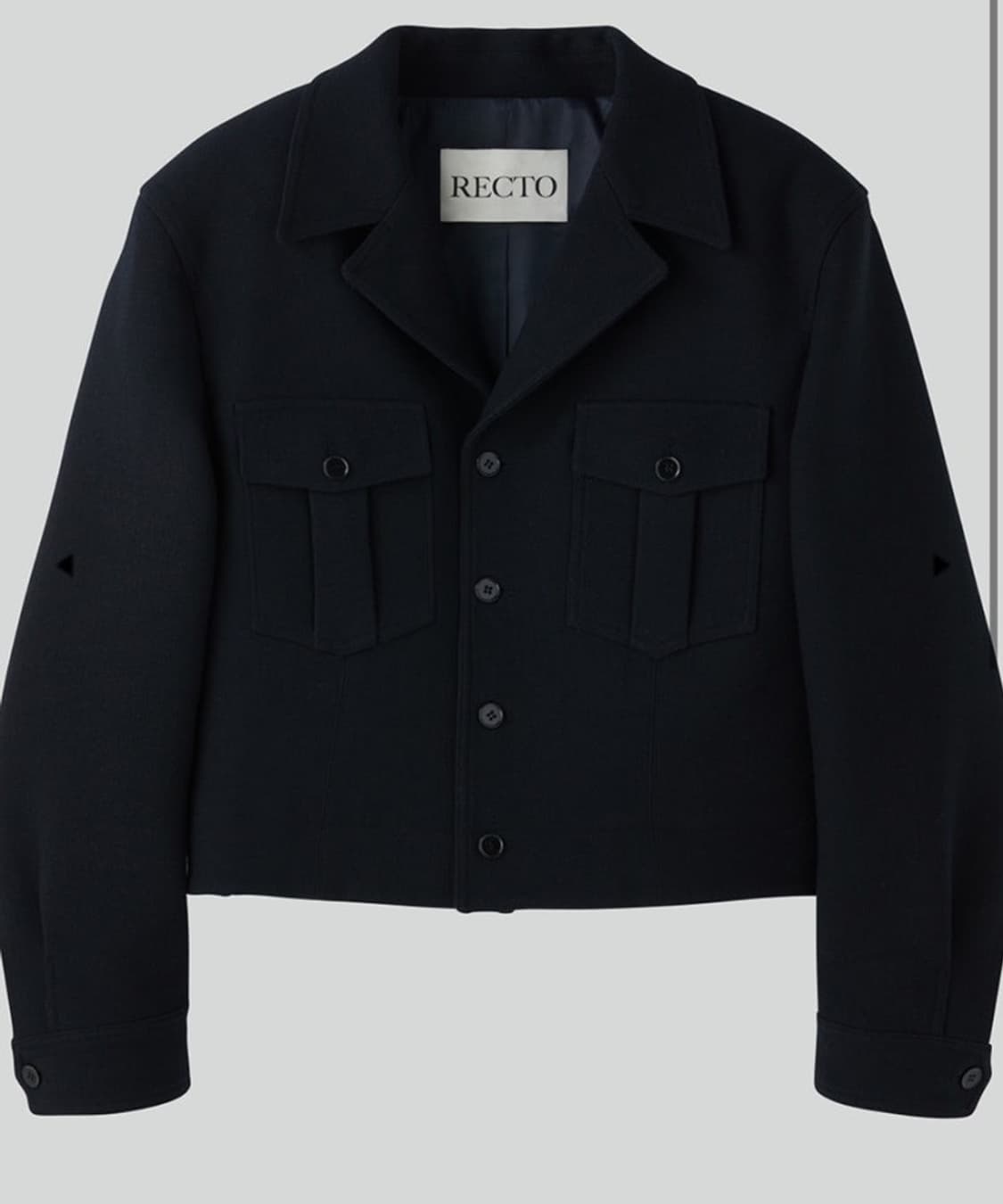 Recto 렉토 카일 밀리터리 울 자켓 s 상품이미지1