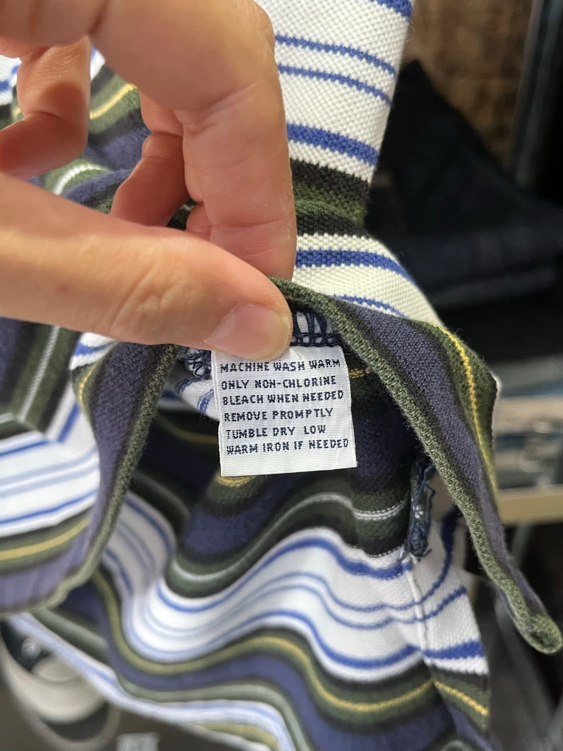 Polo Ralph Lauren Stripe PK Tee 상품이미지5