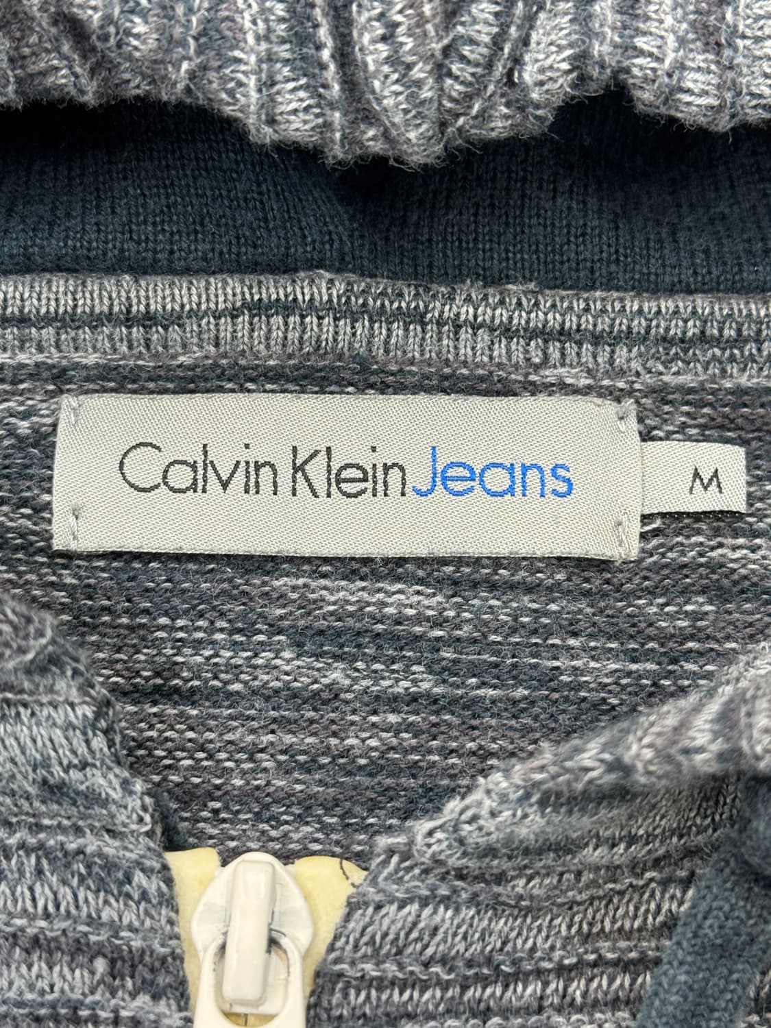 캘빈 클라인 진스 멜란지 코튼 후드집업 상품이미지6