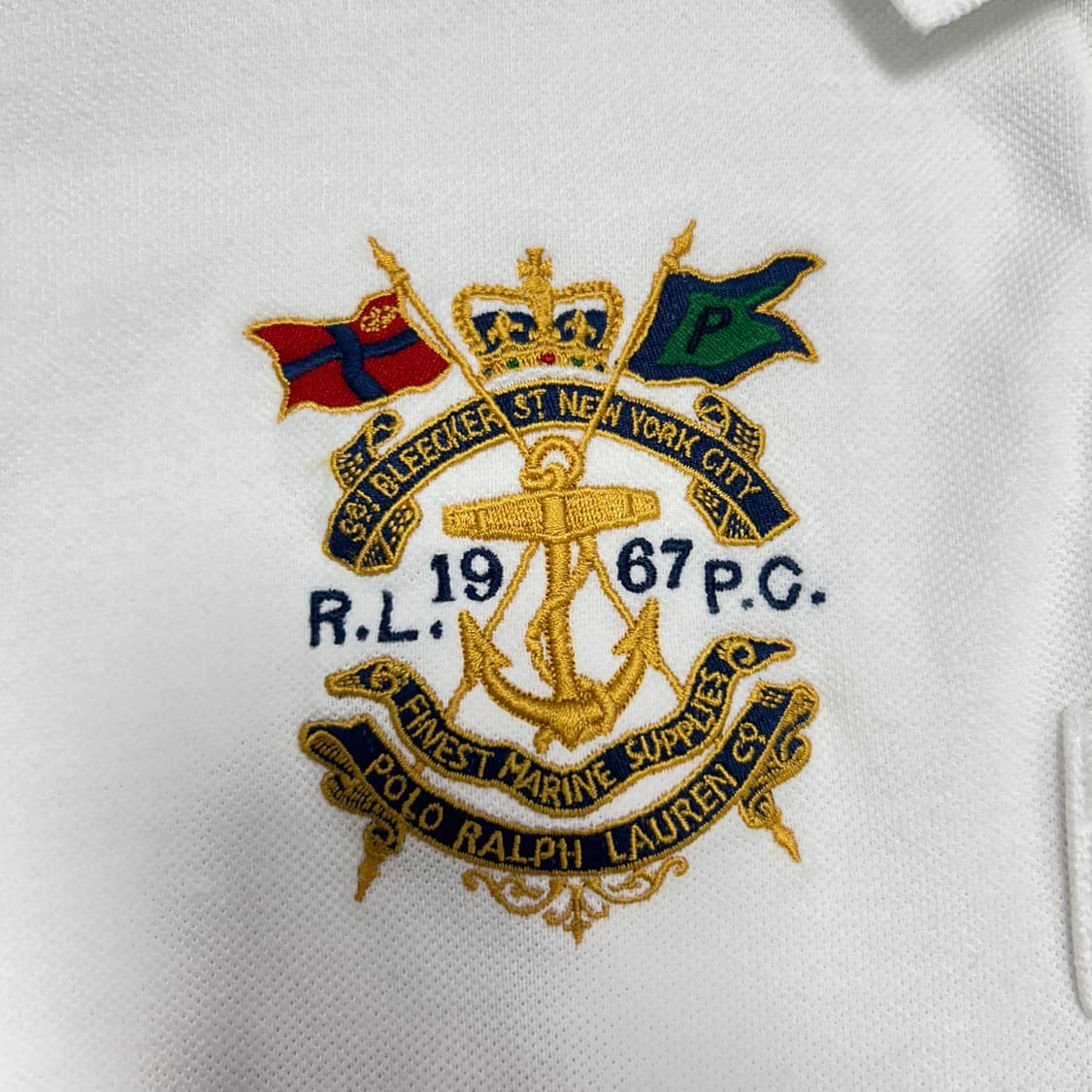 폴로 빅포니 치프키프 화이트 마린 카라티(M) 상품이미지5