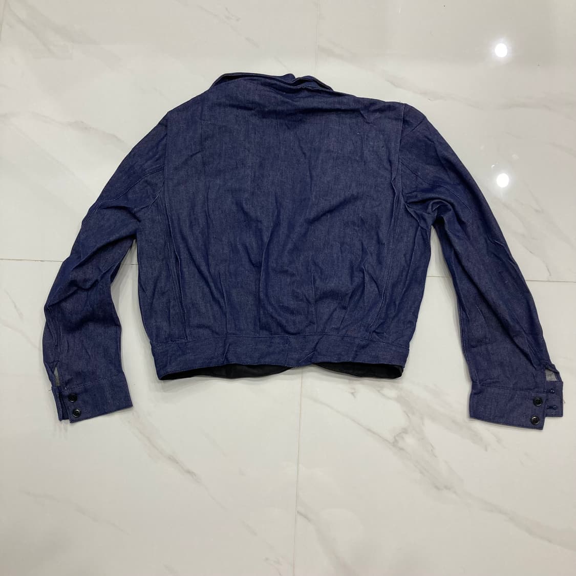 70s 이탈리아군 데님 배틀드레스 자켓 상품이미지3