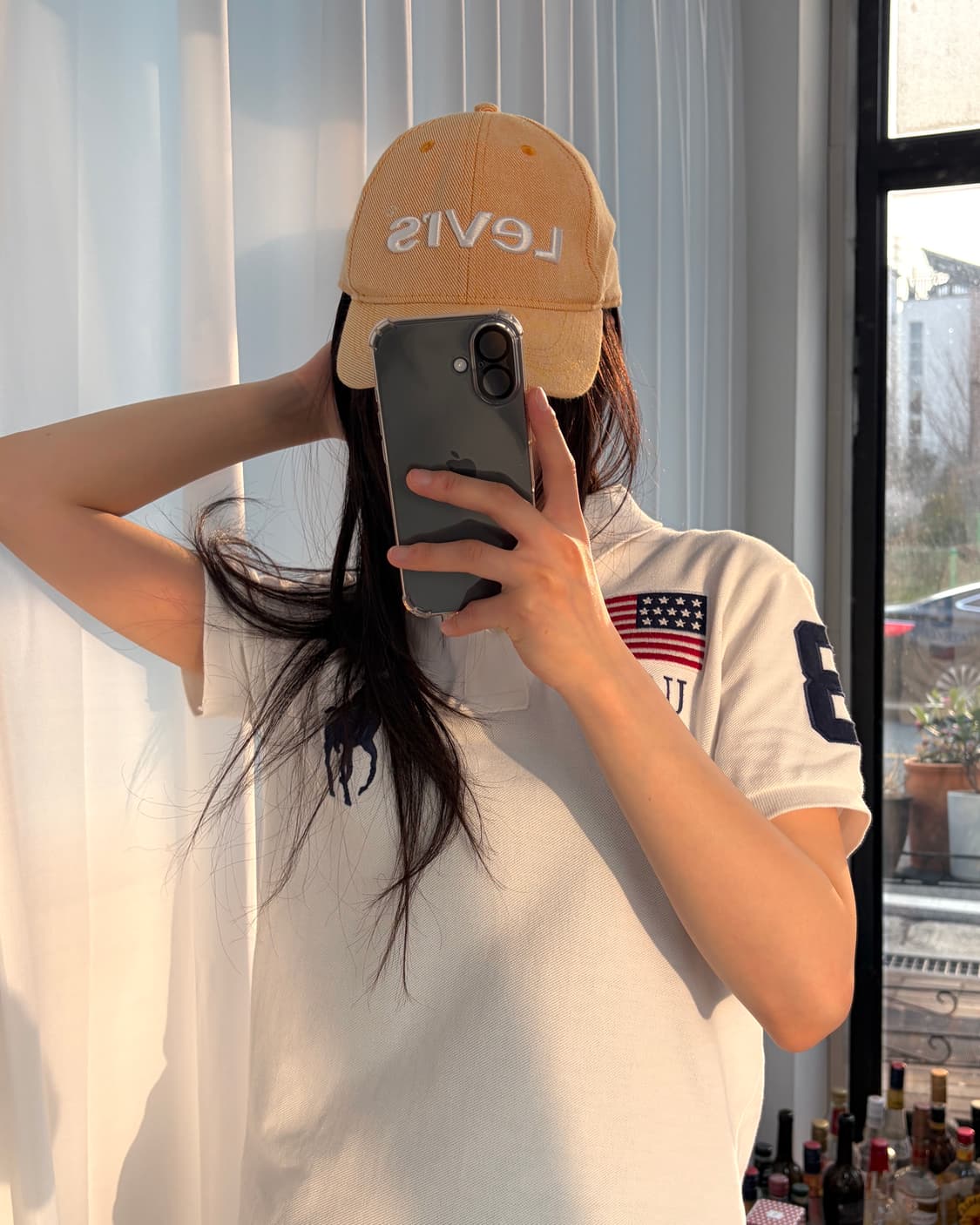 리바이스 Levi's 스펠아웃 볼캡 모자 상품이미지3