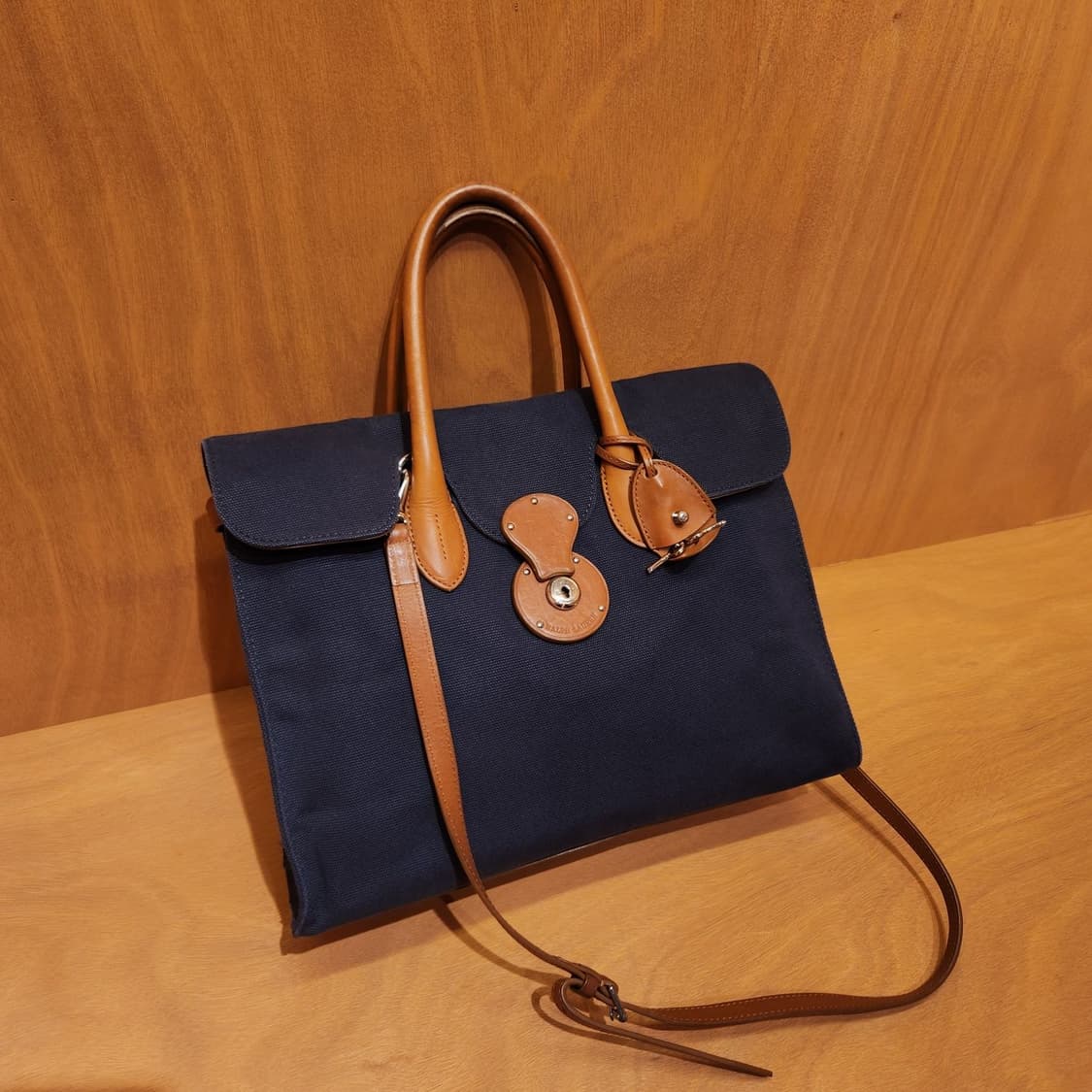 폴로랄프로렌 캔버스 리키백 네이비 상품이미지1