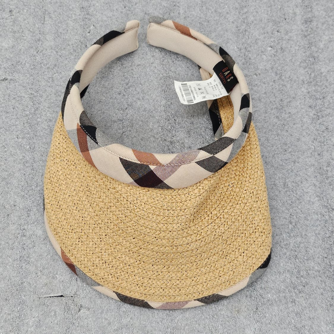 닥스 정품 체크 썬캡 120(7Y)사이즈 상품이미지1