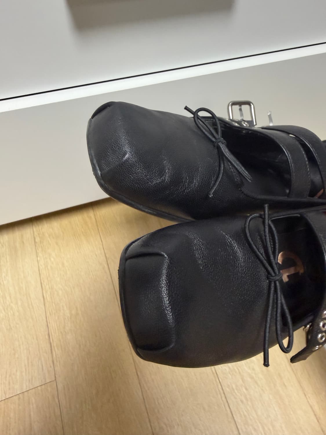 오픈와이와이 버클 발레 플랫 235 (37) 상품이미지2