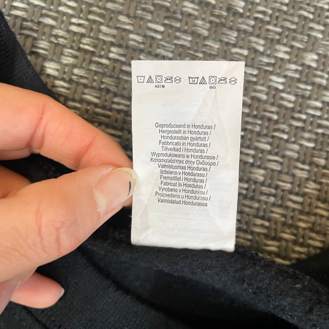 길단 블랙 프린팅 기모 맨투맨 L 상품이미지6