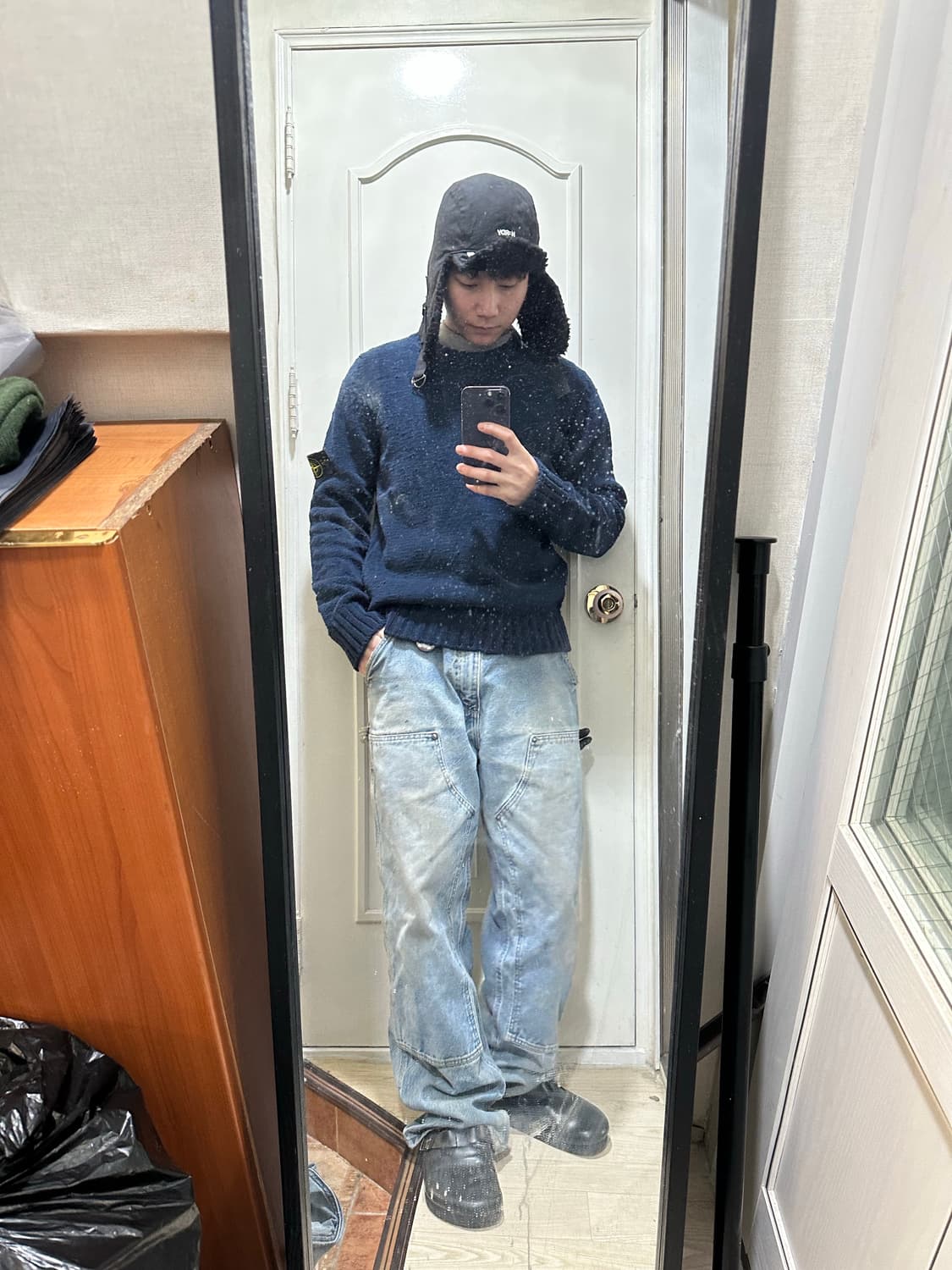 스톤아일랜드 니트 맨투맨 M(100-105)정품 상품이미지9