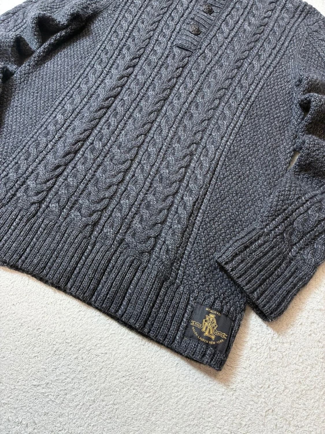 폴로진스 블랙라벨 00's USNY 미해군 스웨터 PN6853 상품이미지4