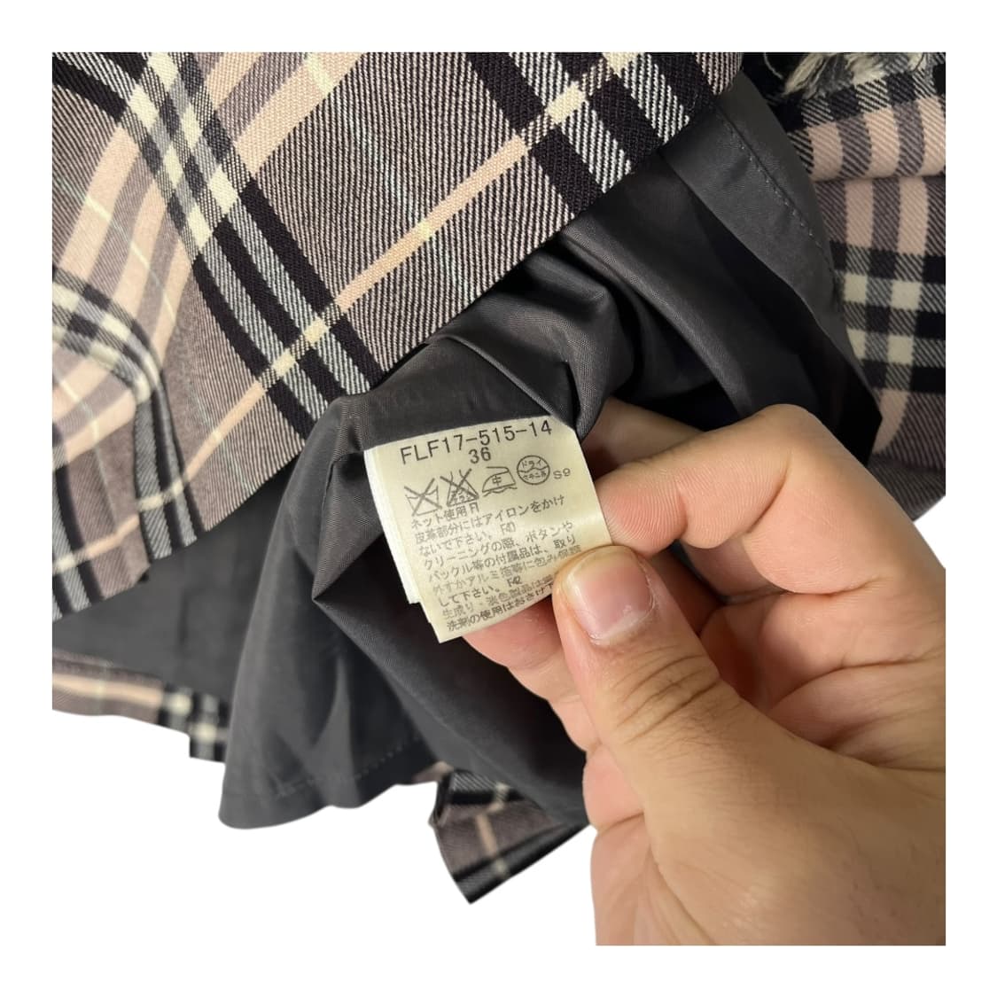 [Burberry] 버버리 블루라벨 체크 미니스커트 상품이미지5