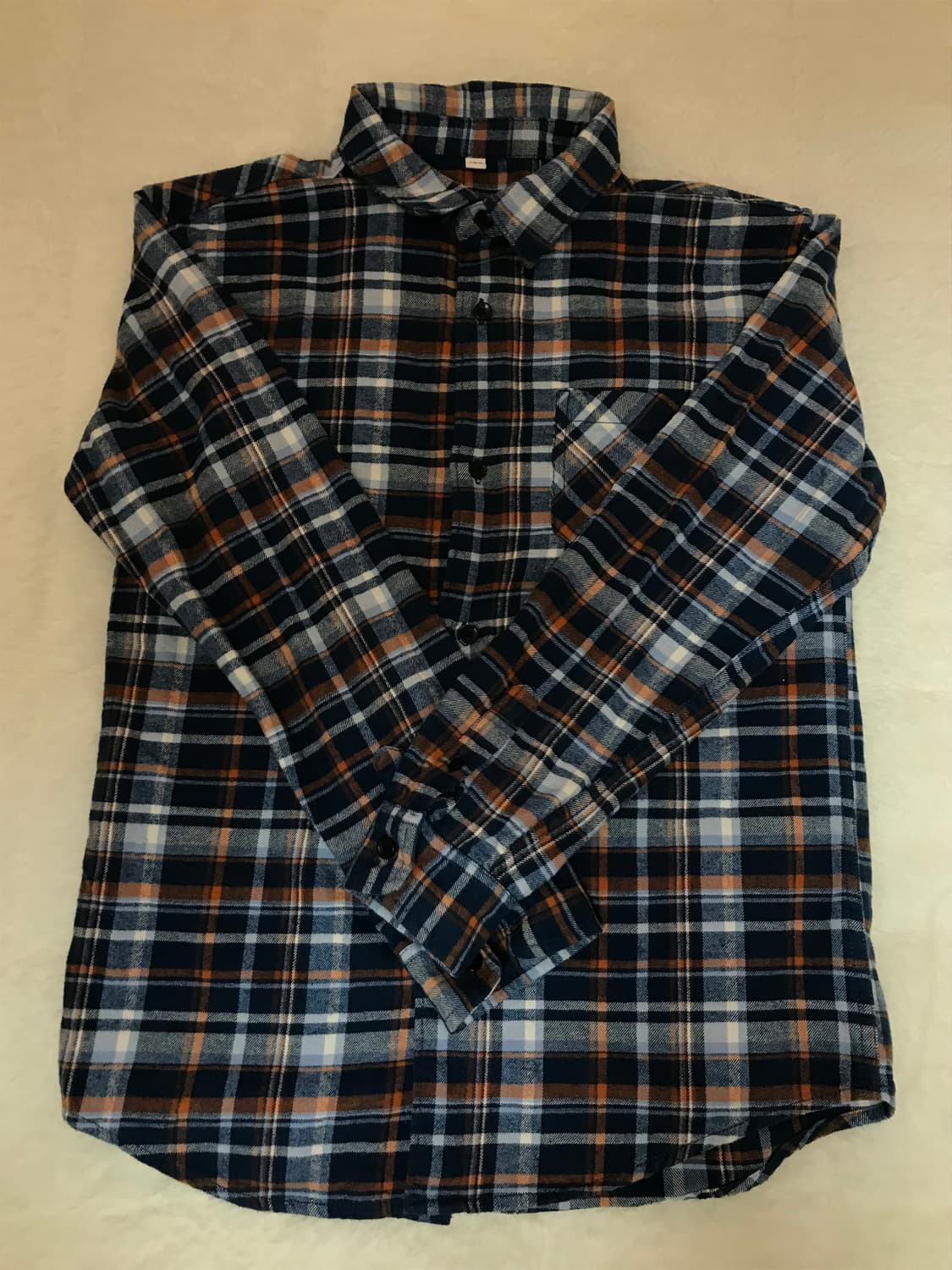 블루체크셔츠 상품이미지2