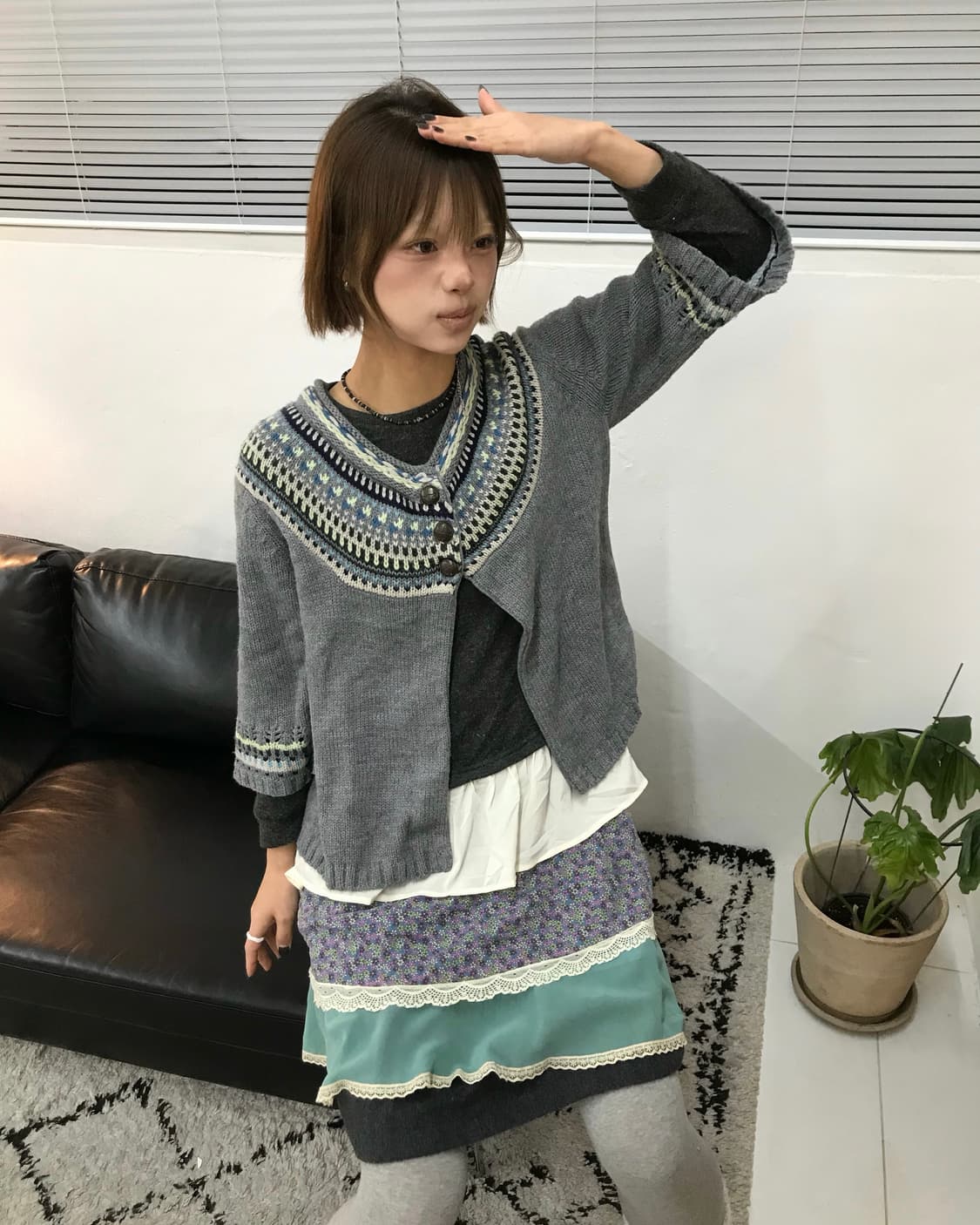 No.민트 플라워 코디 Set 상품이미지1