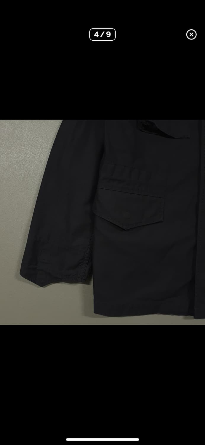 L (100) 알파인더스트리 금장 지퍼 M-65 필드 자켓 블랙 Mens 상품이미지4