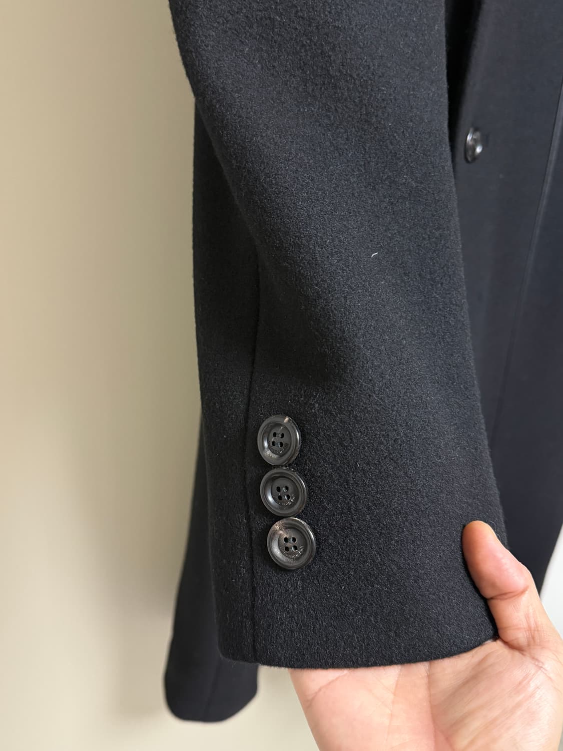 [M] 앤더슨벨 대디 클래식 인사이드아웃 울 코트 상품이미지3