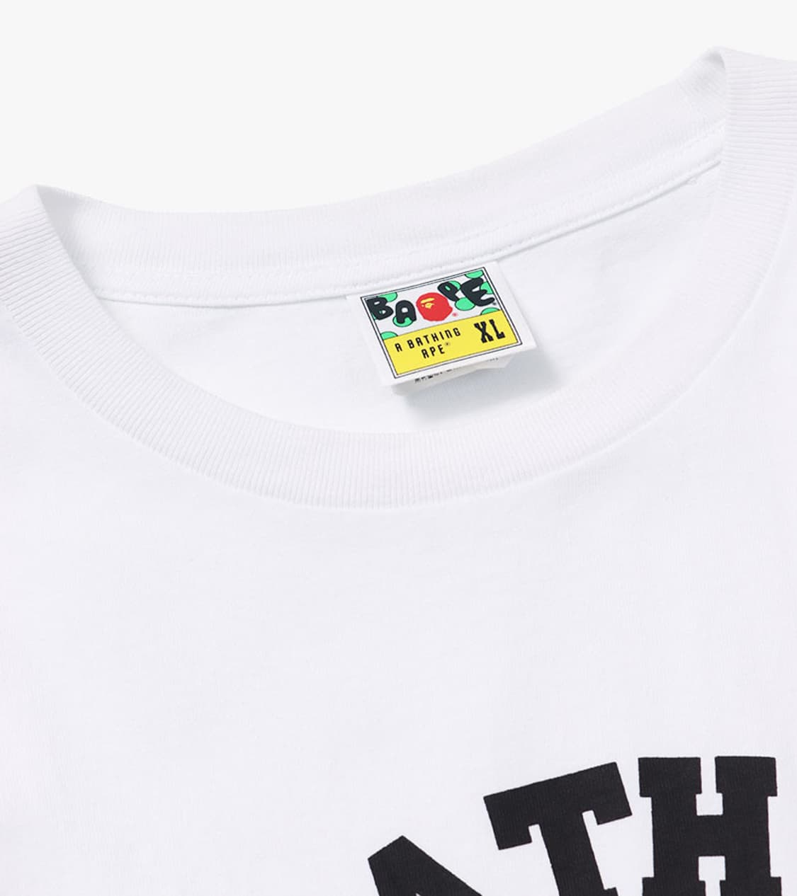 BAPE - TIEDYE COLLEGE T SHIRT 상품이미지4