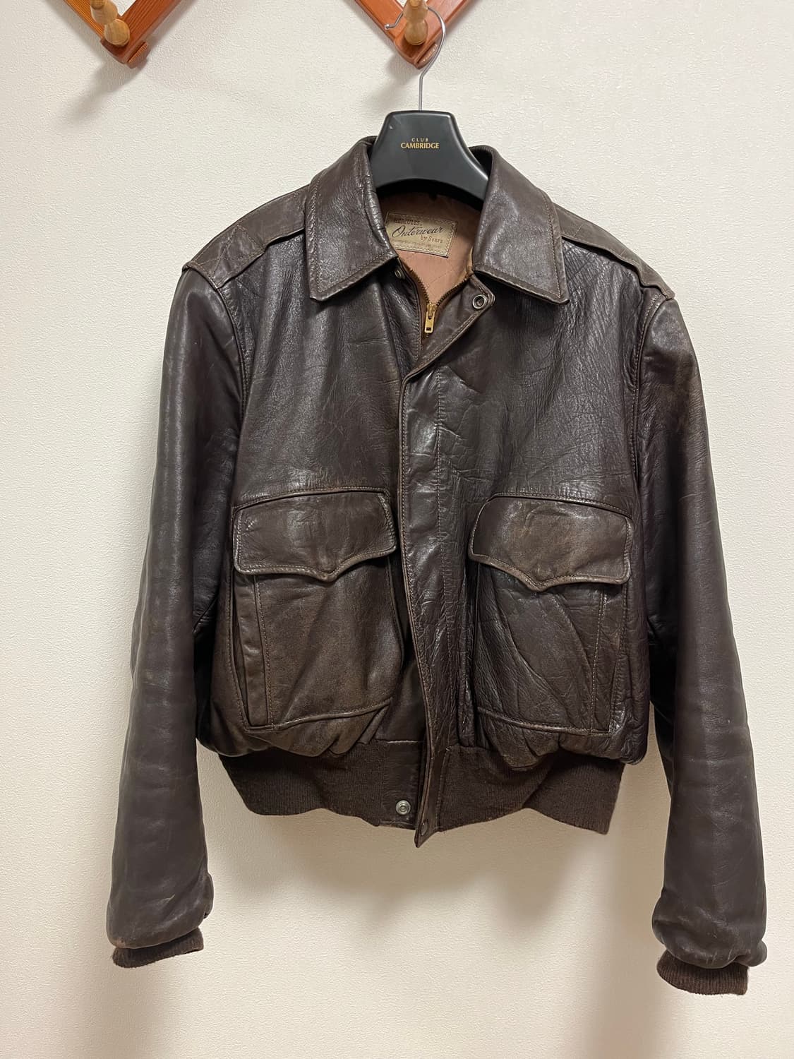 1950~60's Hercules Horsehide A-2 Flight 상품이미지2