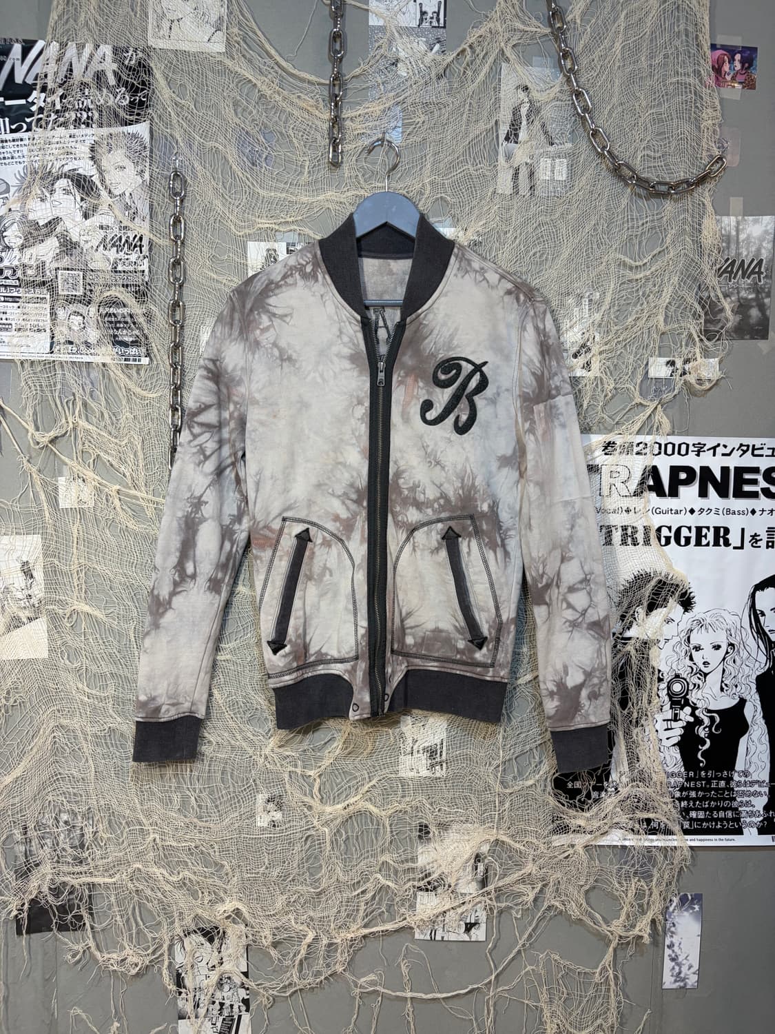 BUCKAROO tie-dye skull embroidery zip up 상품이미지7