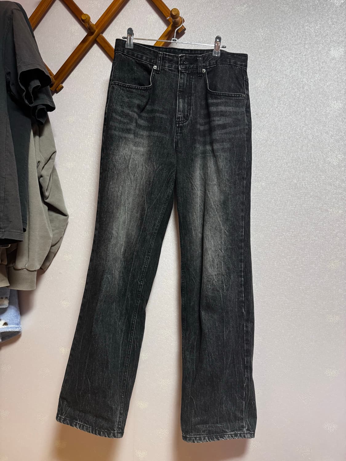 오도어 나스 데님 블랙 1사이즈 판매 상품이미지3