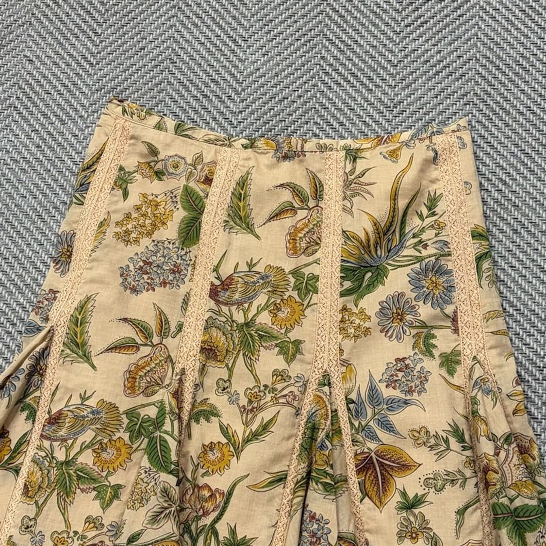 폴로진스 플라워 패턴 스커트 v2573 상품이미지3