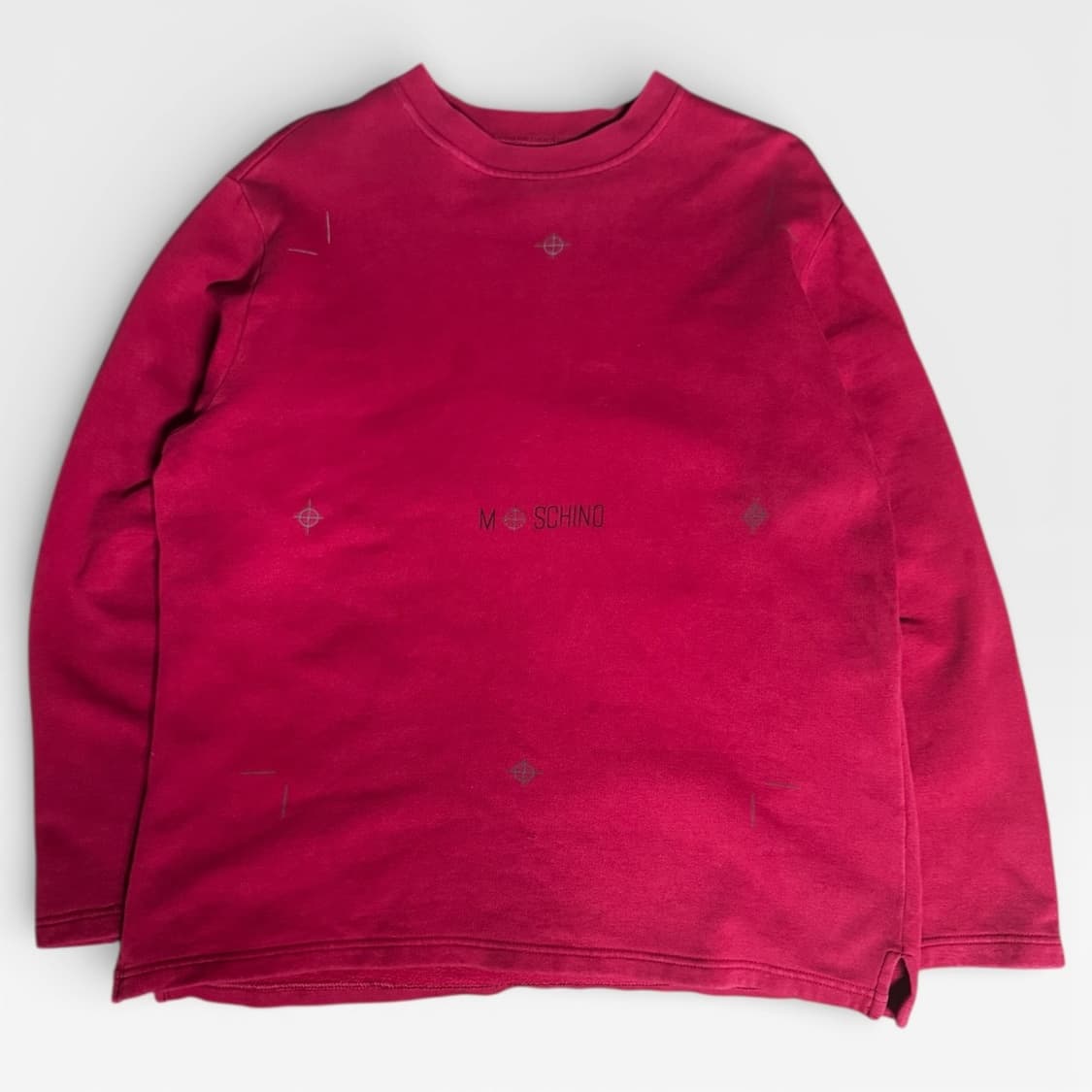 Moschino Jeans Crosshair Print Sweatshir 상품이미지3