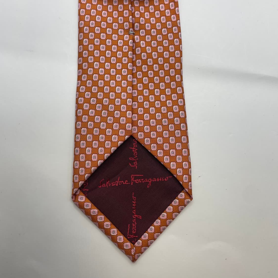 768) (Ferragamo) 살바토레페레가모 패턴 넥타이 상품이미지4