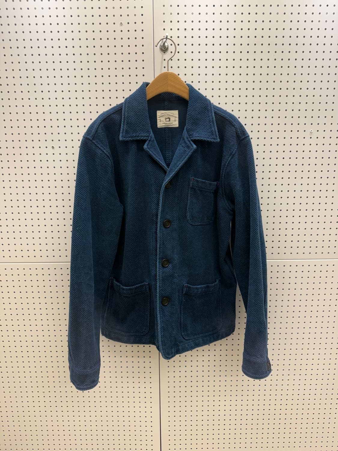 어센틱 핸드크래프트 워크 자켓 네이비 U897 상품이미지2
